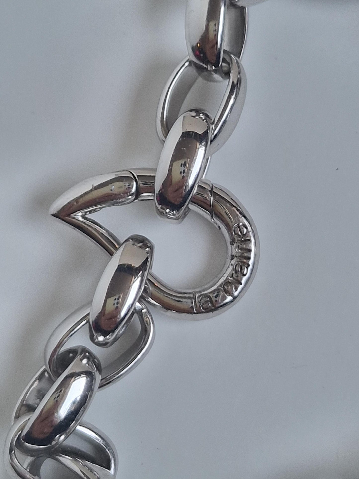 La Prairie Silverrain Charm Bracelet, Acorn Crystal Charms, Retired Edition