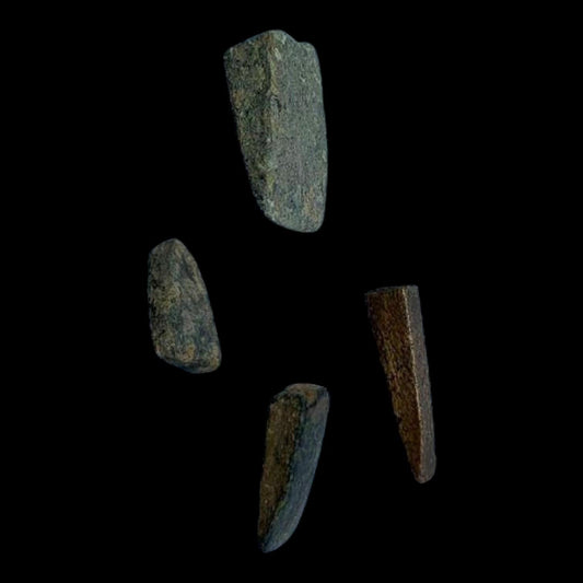 Celtic small Axes - stone axes - Archeological find - 500-400 bc