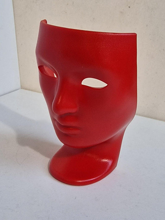 Driade Nemo figurine, Vittorio Locatelli, Limited Edition red face designer sculpture