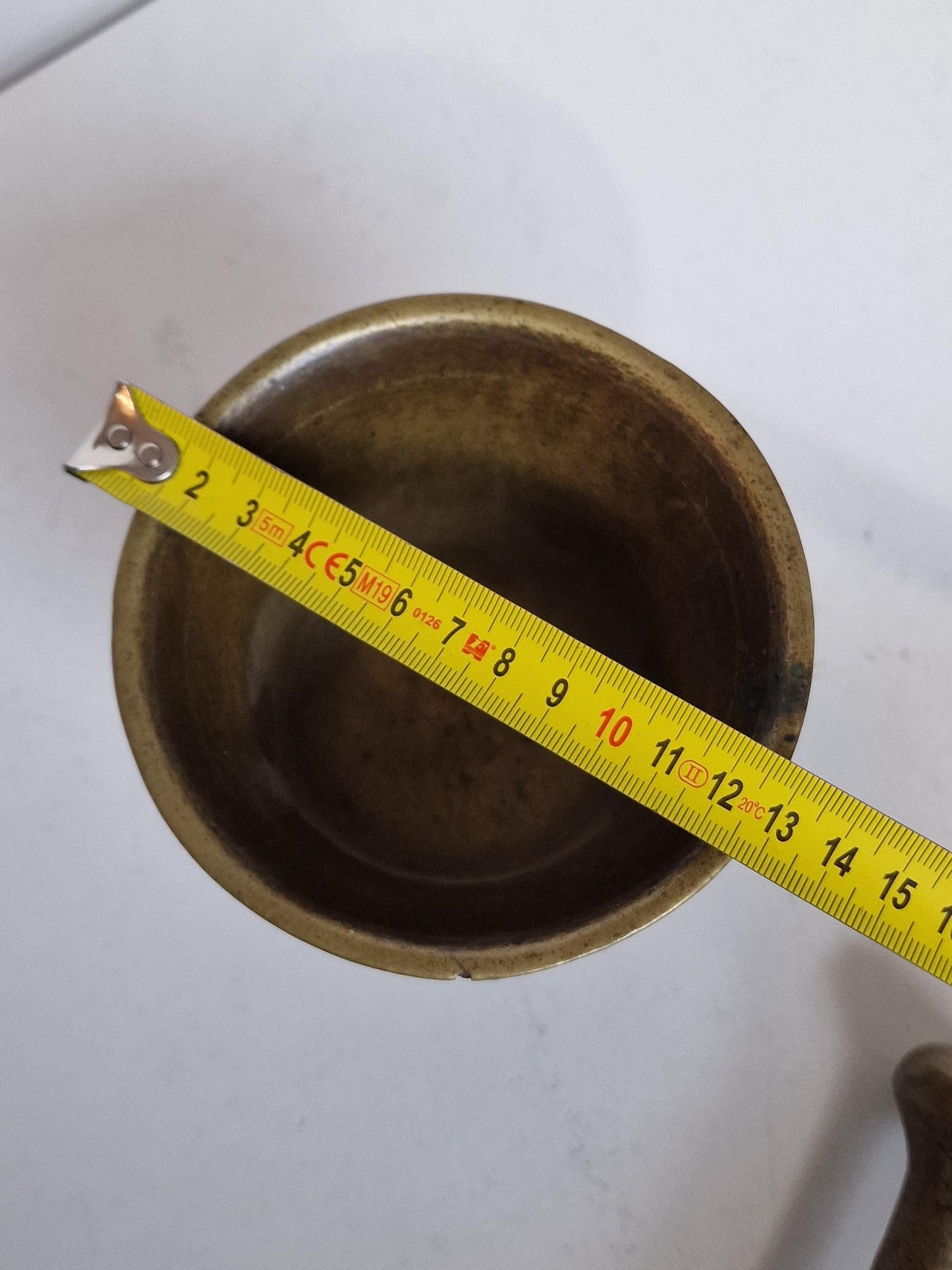 Antique Bronze Mortar and Pestle, Dutch 1500-1600