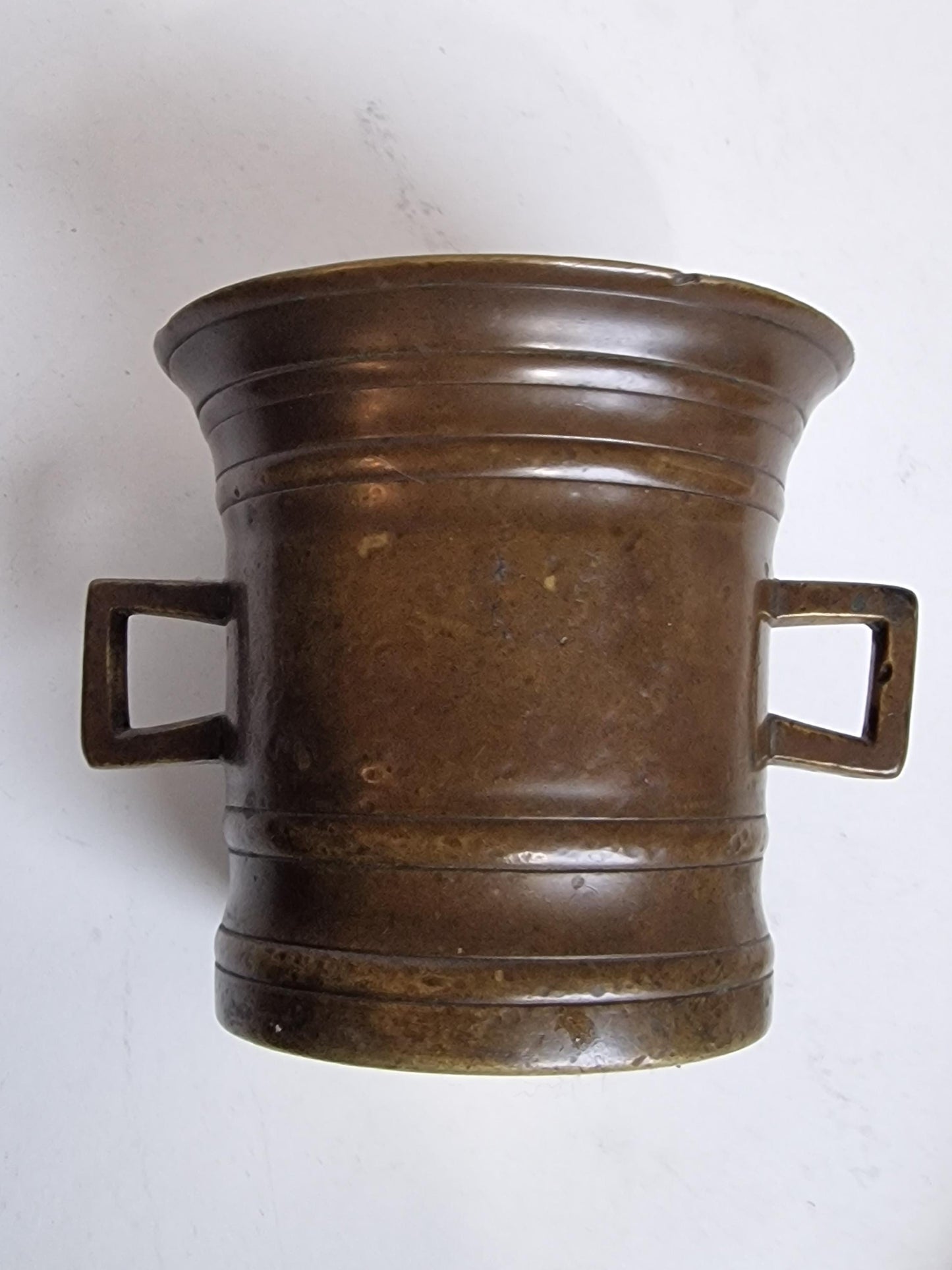 Antique Bronze Mortar and Pestle, Dutch 1500-1600