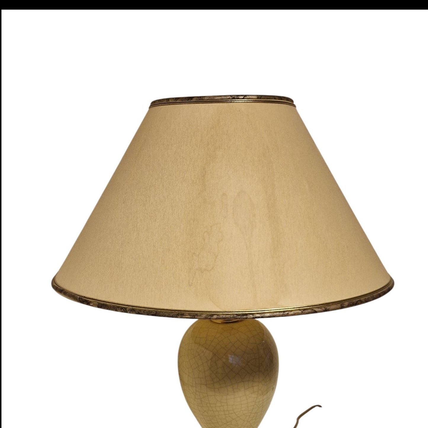 Wedgwood Creamware Table Lamp, Limited Edition, Romantic Rose Shade