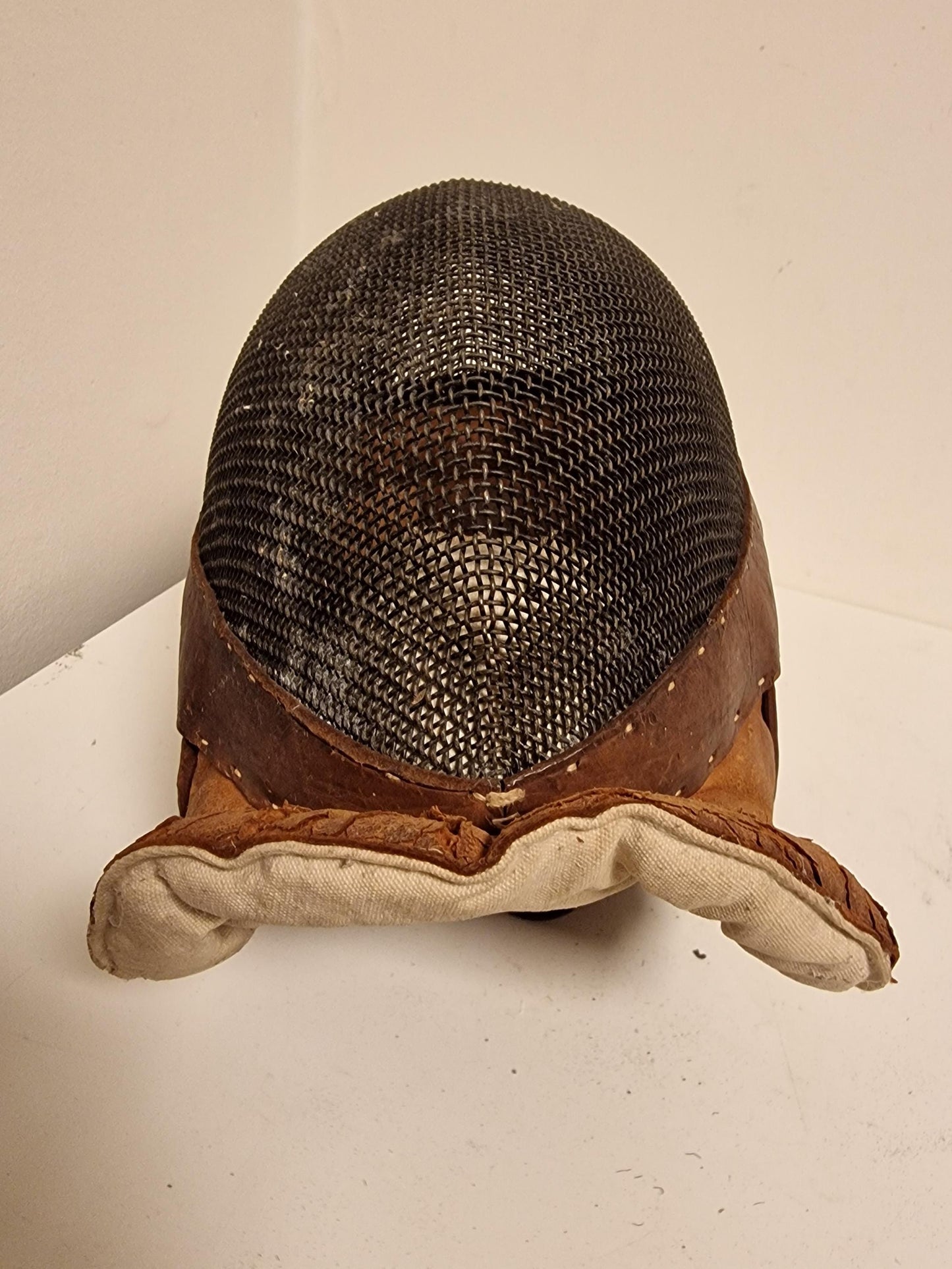 En garde! antique french mask, degen masker fight knight mask authentic 1920's around WW1