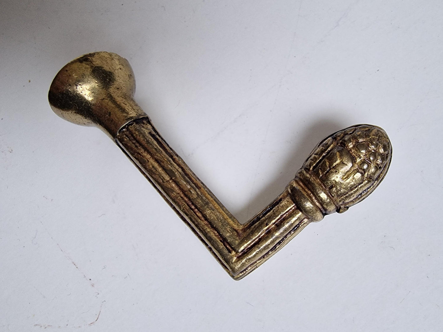 7 Brass Art Nouveau Coat Hooks, French Antique Luxe Copper Hooks
