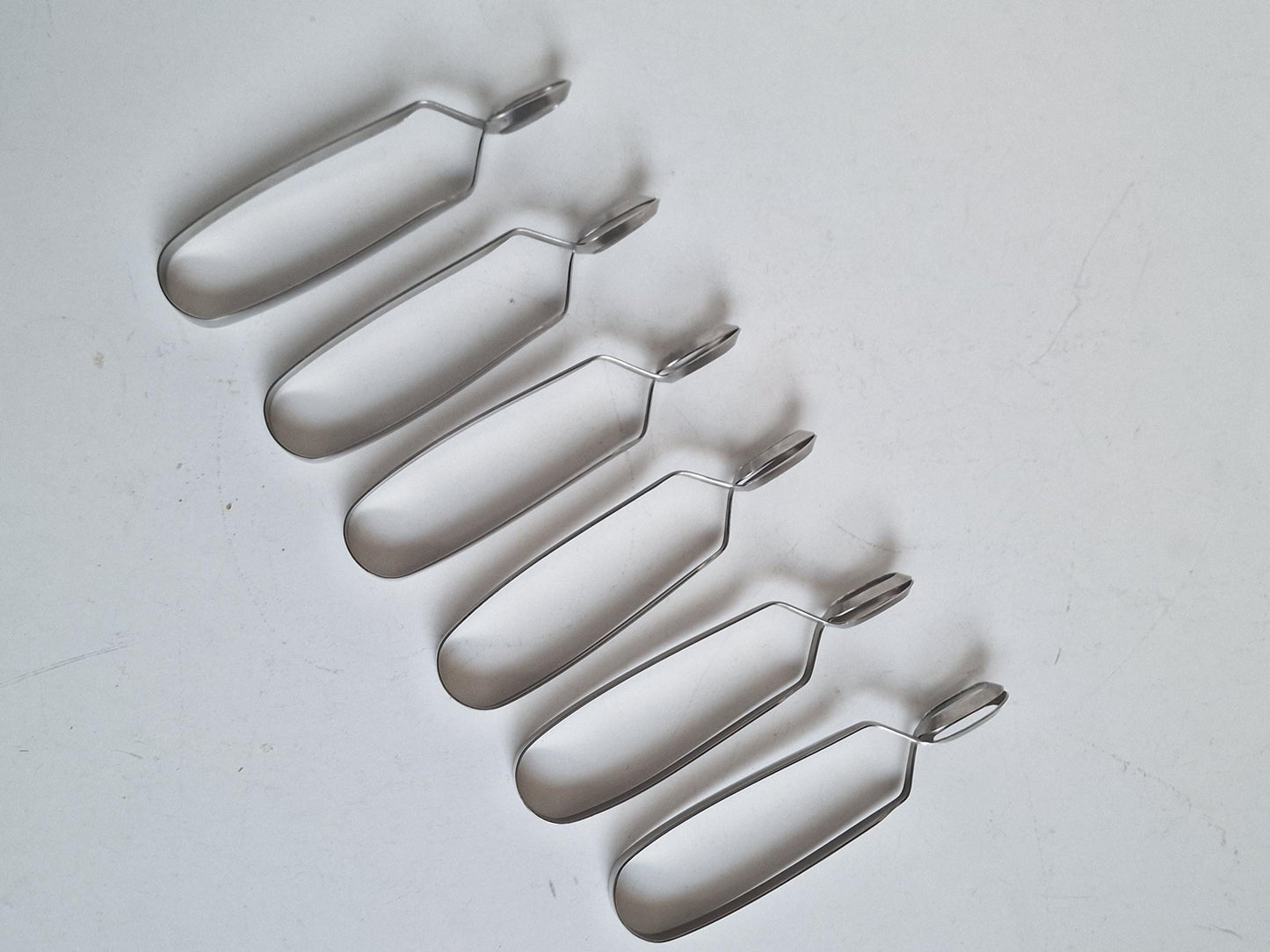 CARL HUGO POTT Solingen Stainless Steel Escargot Tongs Set