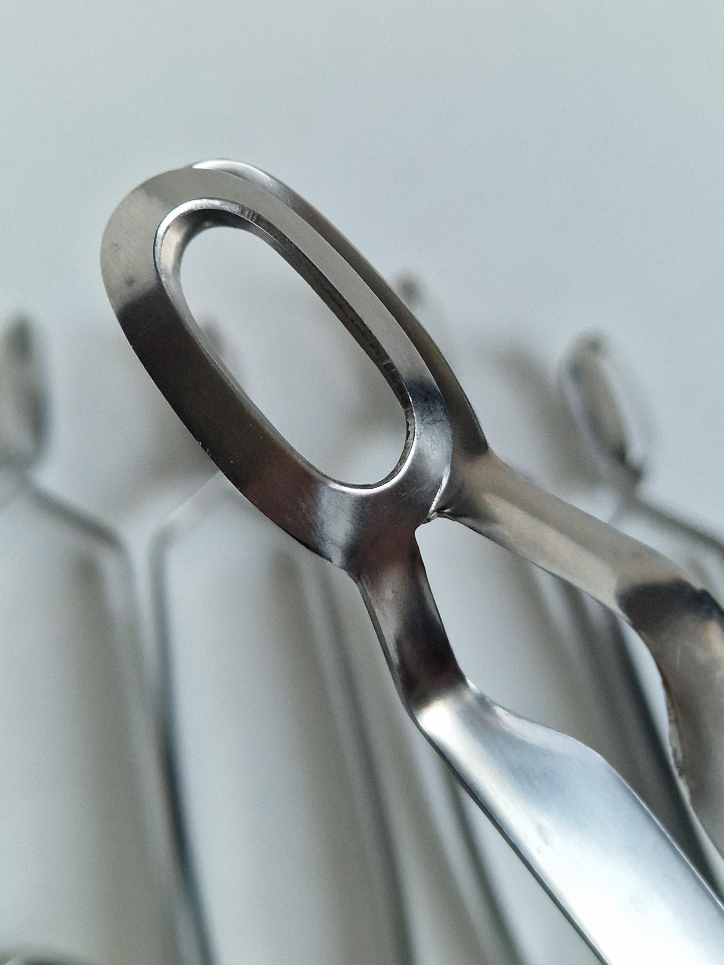 CARL HUGO POTT Solingen Stainless Steel Escargot Tongs Set