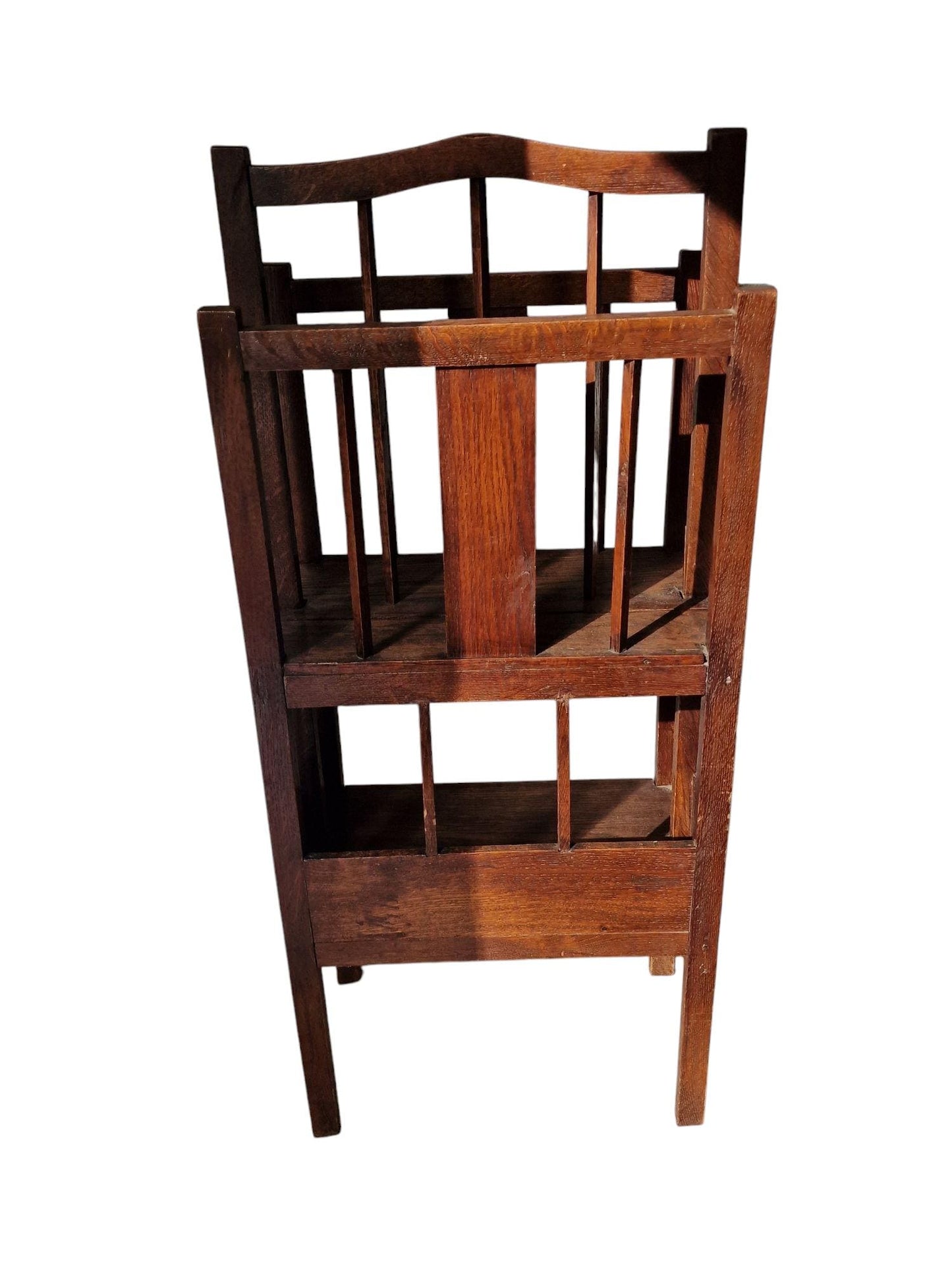 XL art deco dutch Amsterdam school  magazine rack almost 1 meter Amsterdamse school boeken rek tijdschrift houder bijna 1 meter 96 cm