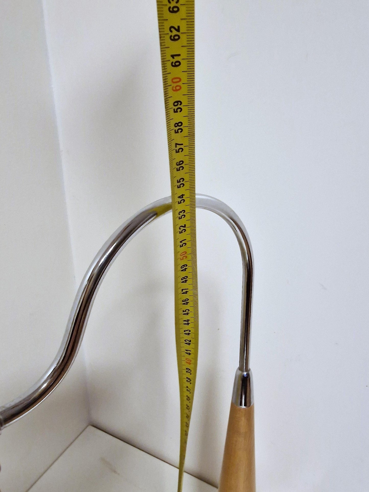 wood vintage table lamp 90's  desk lamp post modernism dutch design