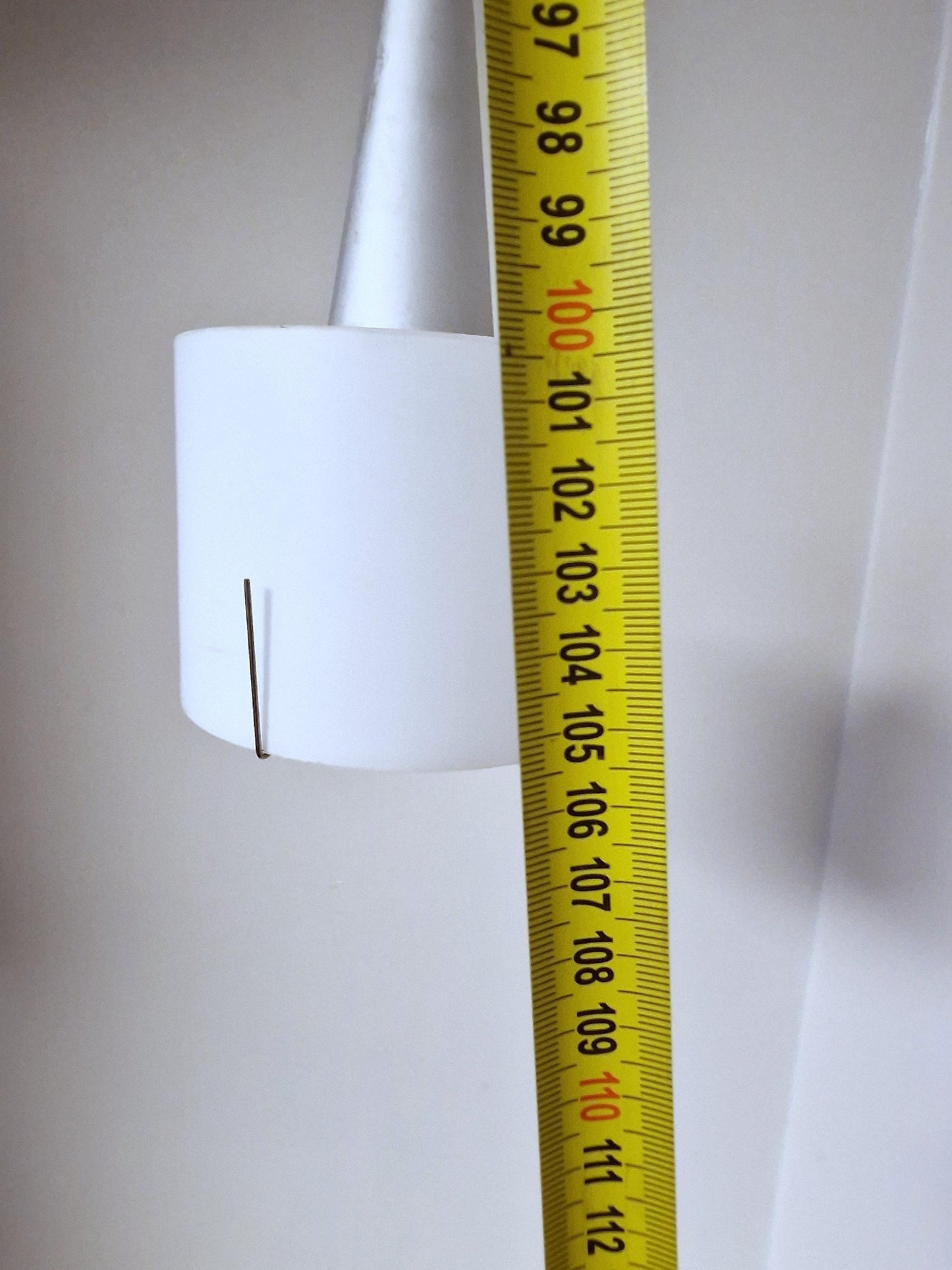 Fontana Arte Minimalist Italian Designer Lamp, 90s Candle Style
