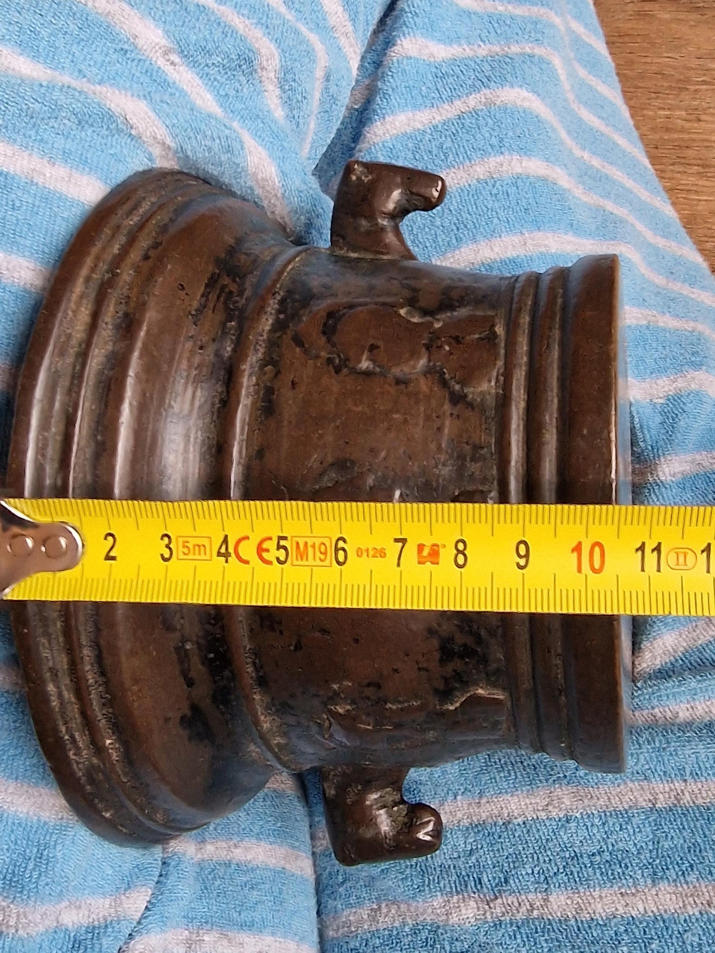 Rare 16th Century Italian Bronze Mortar and Pestle – Renaissance Apothecary Vessel