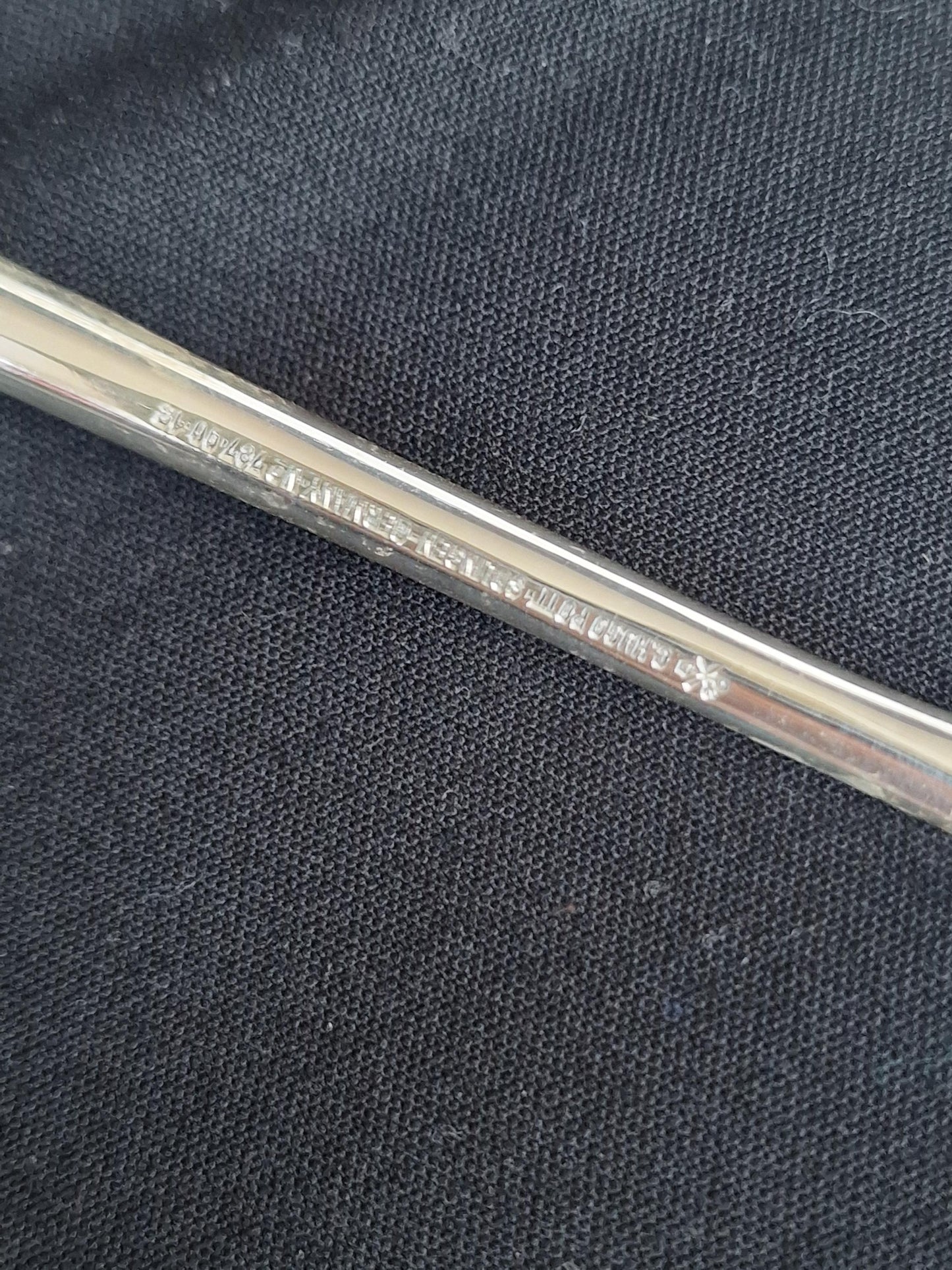 Vintage CARL HUGO POTT Silver Forks, Set of 6, German Cutlery