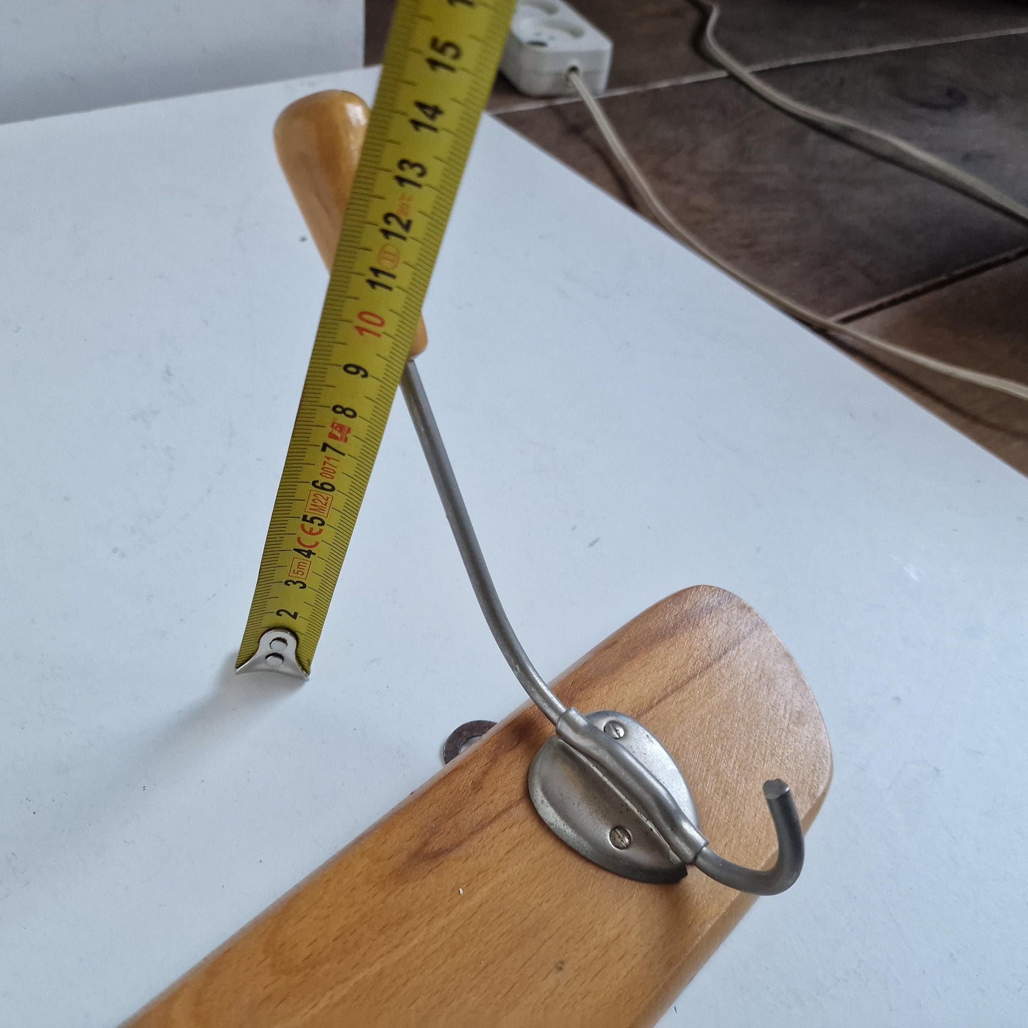 Retro Design - authentieke sixties coatrack kapstokhaak - 60's small vintage