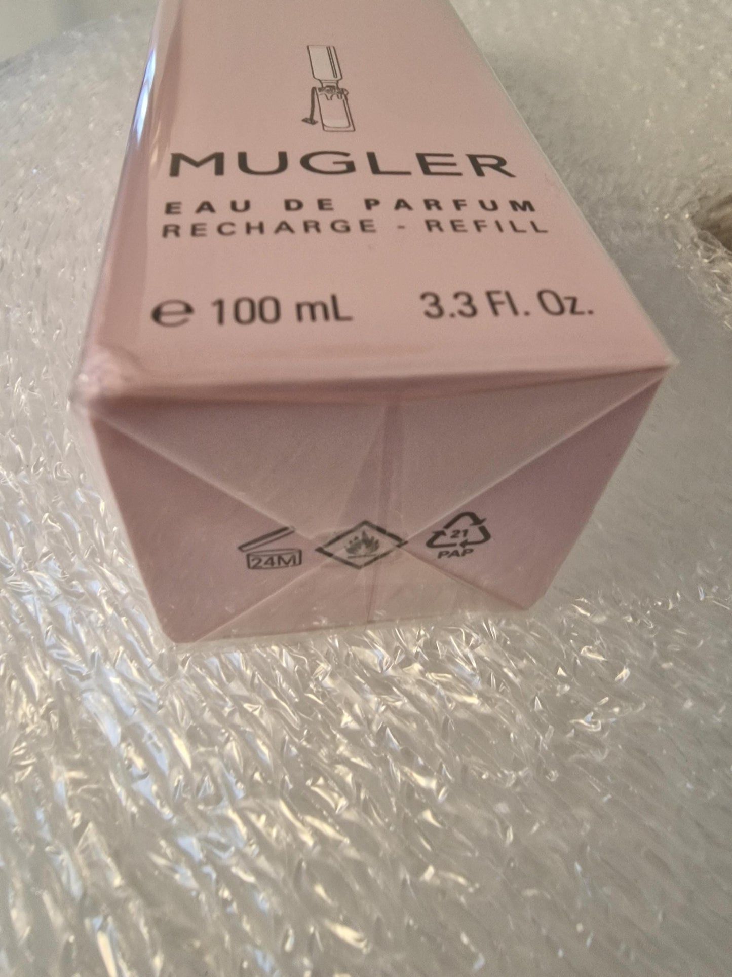 Thierry Mugler Womanity EDP, Large Refill Bottle, Rare 100ml, unused