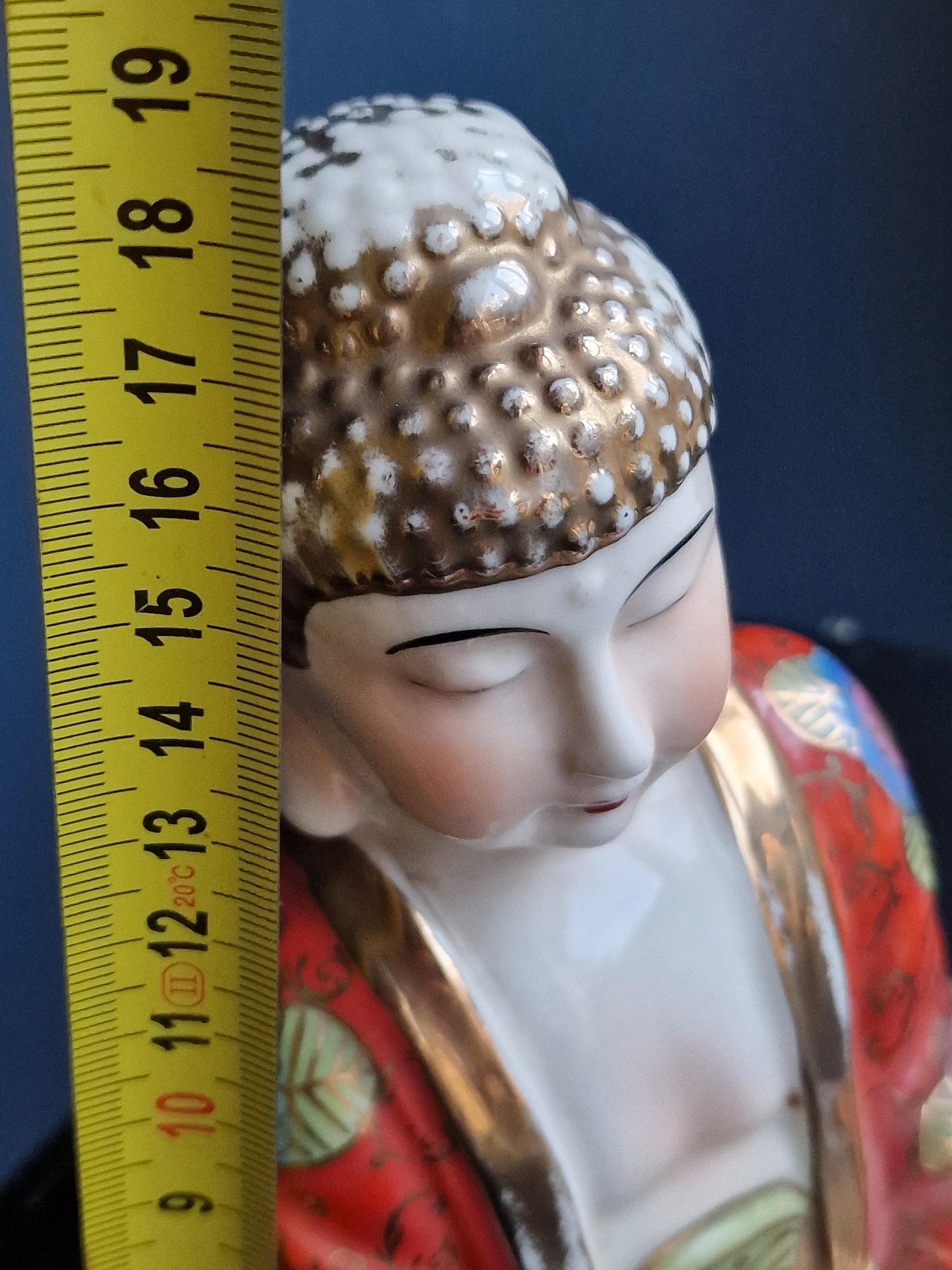 Antique Buddha Incense Lamp, 1930s Perfume Diffuser, Deity Decor