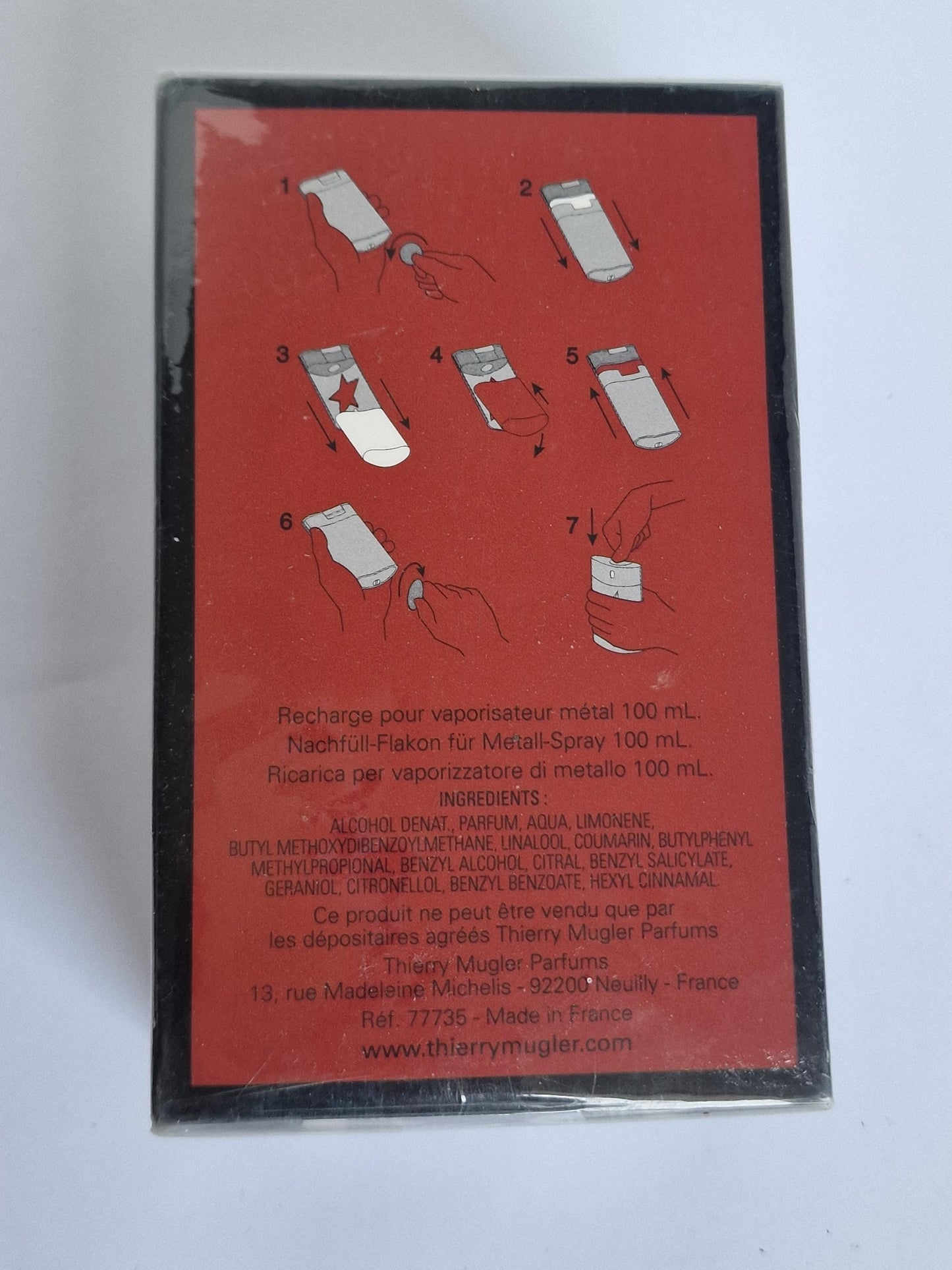 Thierry Mugler B Men EDT, 100 ml, Retired Edition, Sealed