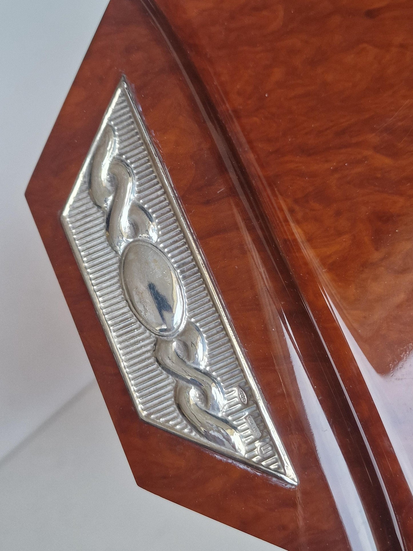 Vintage Italian Hollywood Regency Faux Turtle Serving Tray, XL