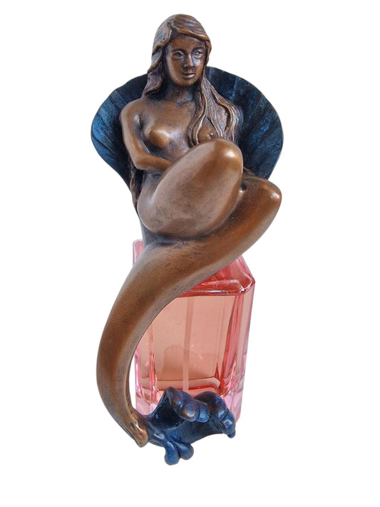 Aphrodite Bronze Sculpture Perfume Bottle, Les Beaux Arts, Rare Collector