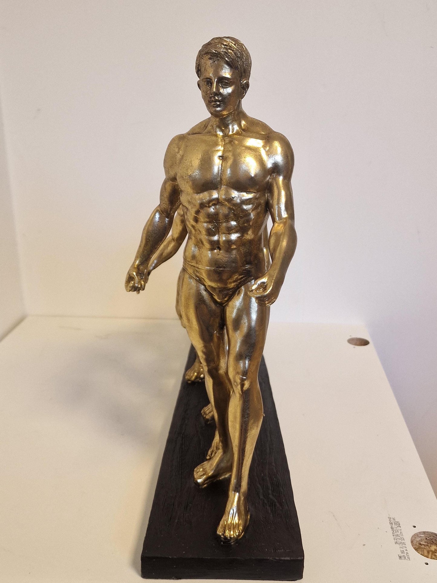 XXL Evolution of Man Statue, Large Figure (55 x 43 cm)