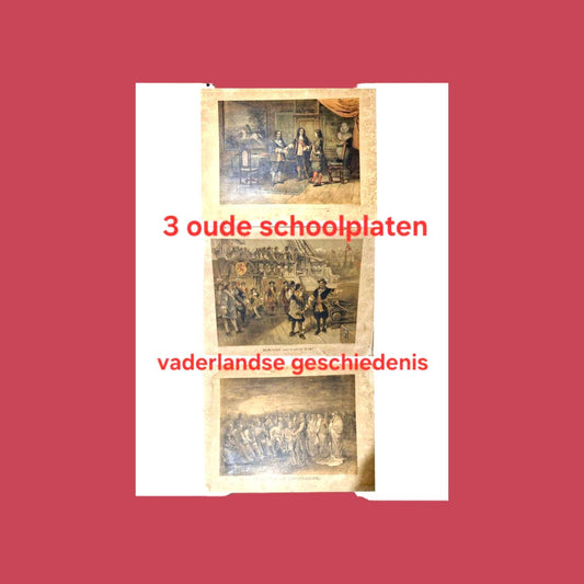 Antique Dutch History Prints, Charles Rochussen, Set of 3