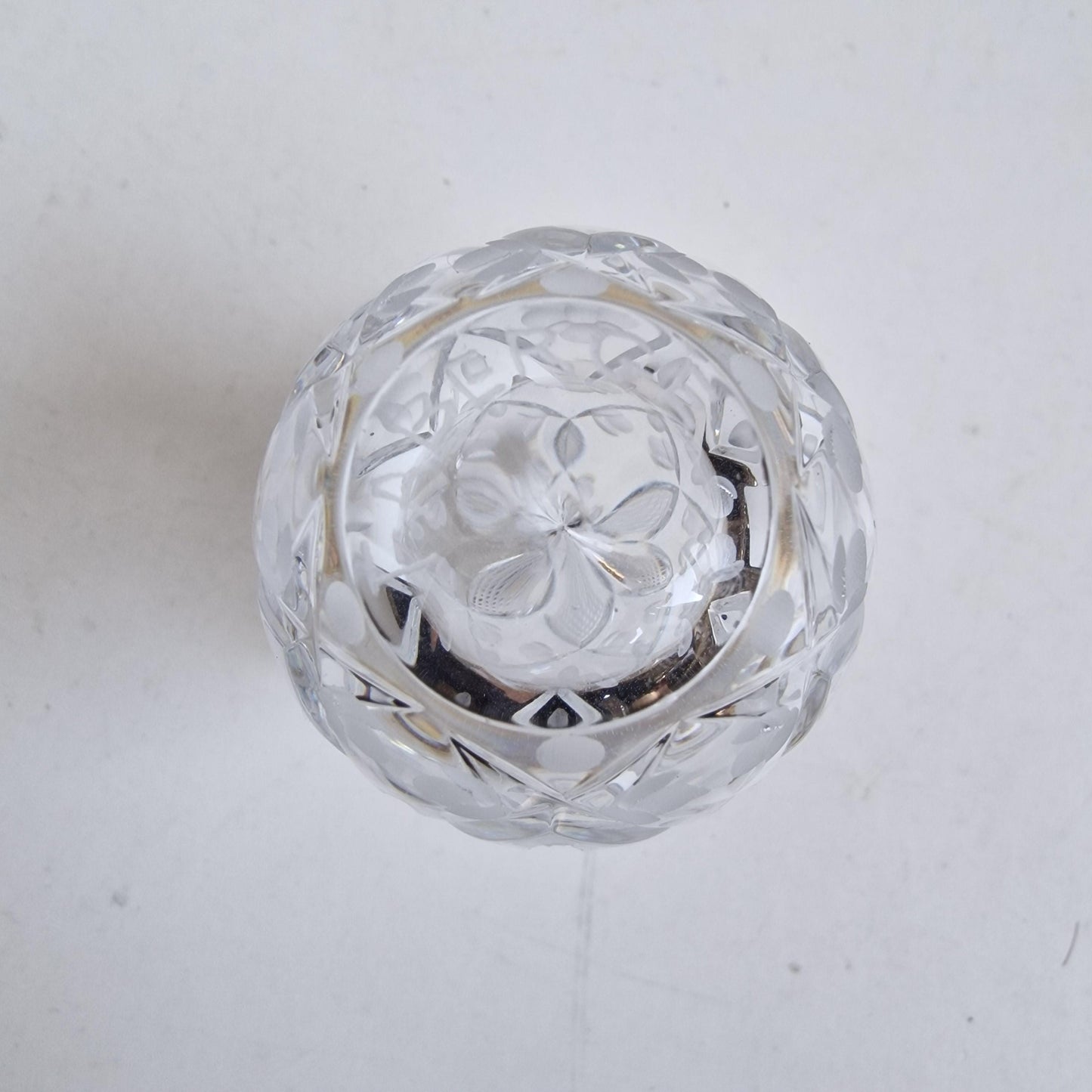 Signed Faberge Crystal Egg, Rabbit Stand, Limited Edition Reproduction