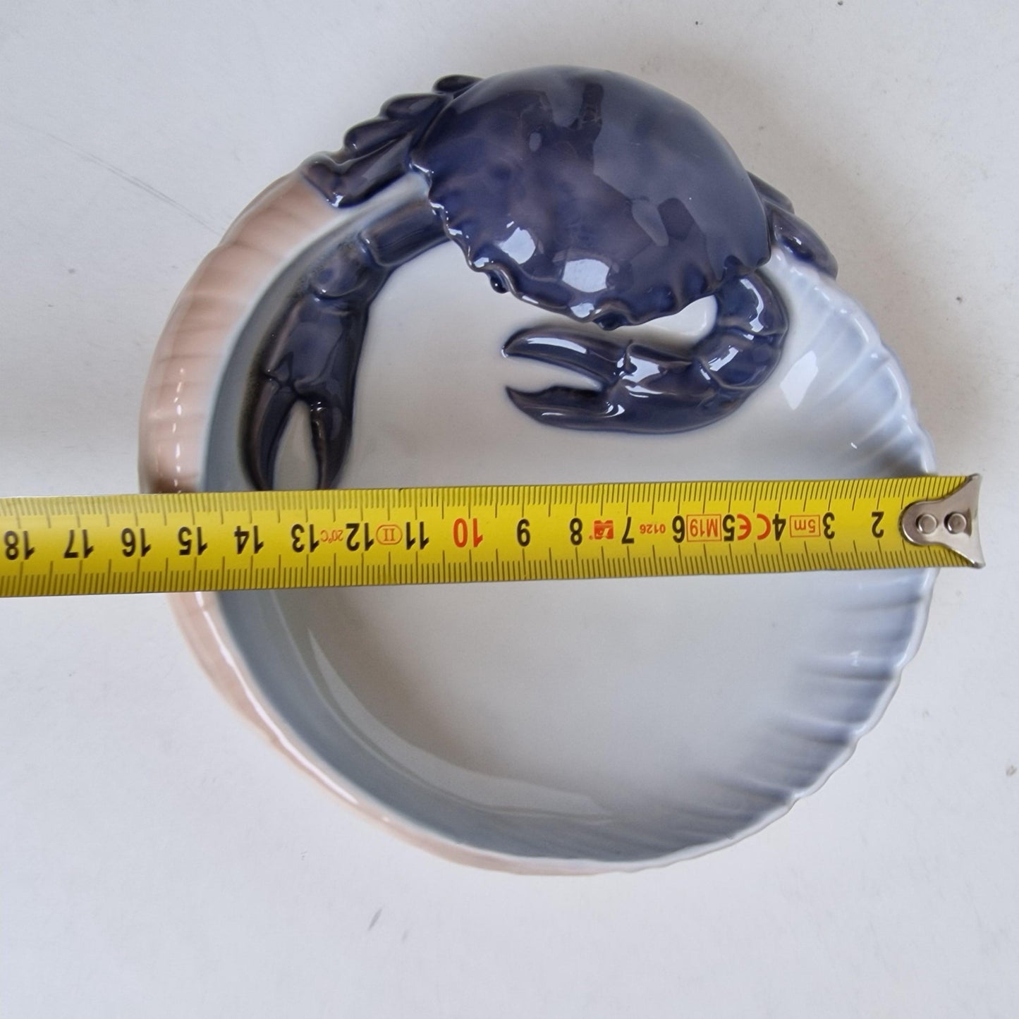 Bing Grondahl Danish Porcelain Crab Bowl, Royal Copenhagen Antique