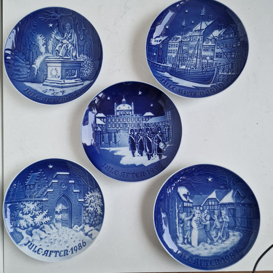 Bing & Grondahl, Royal Copenhagen Christmas Plates, Scandinavian Decor