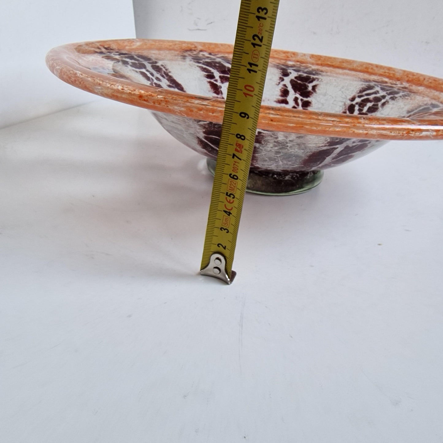 Karl Wiedmann WMF Ikora Art Glass Bowl, 1930s German Decor