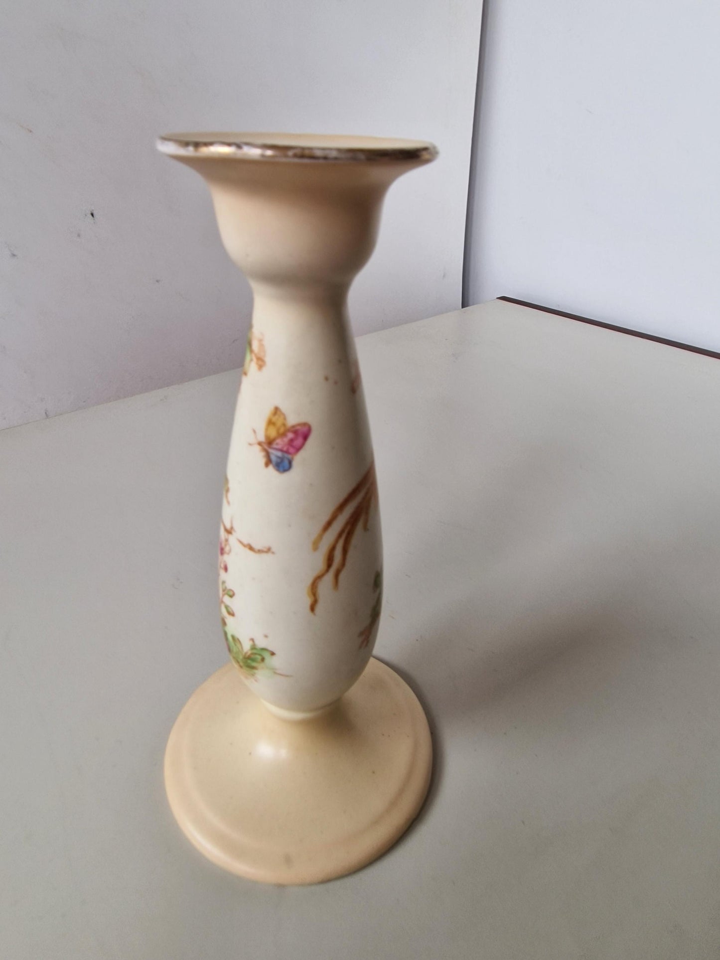 Crown Ducal 'Bird of Paradise' Vase, Vibrant Colors