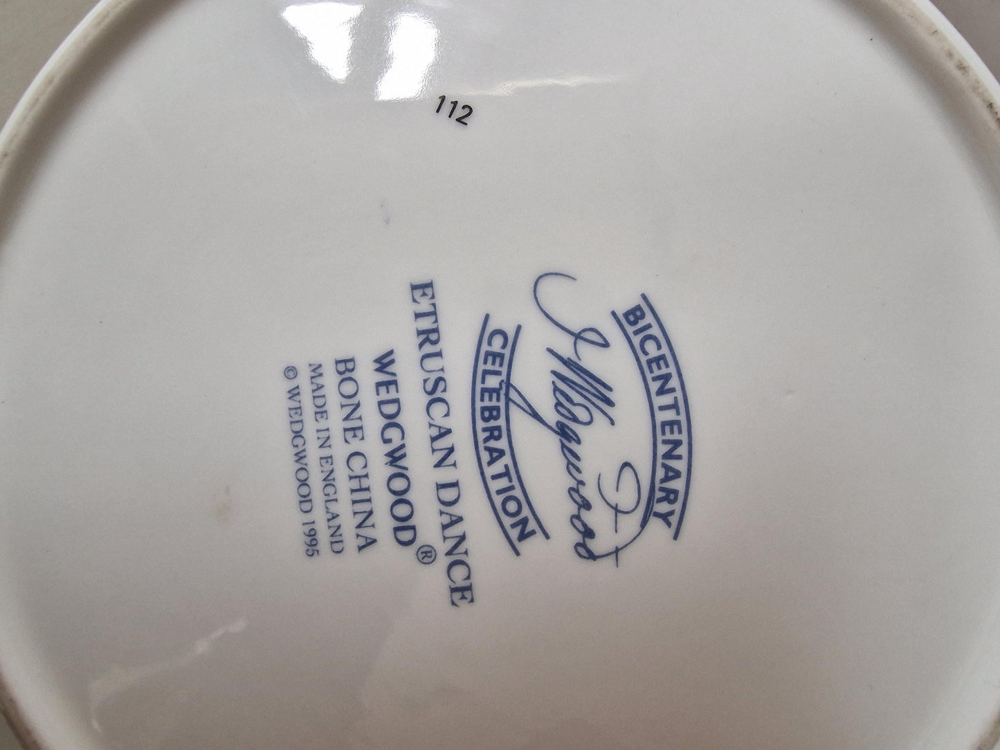 Wedgwood Etruscan Dance Jar, 1995 Limited Edition Trinket Box