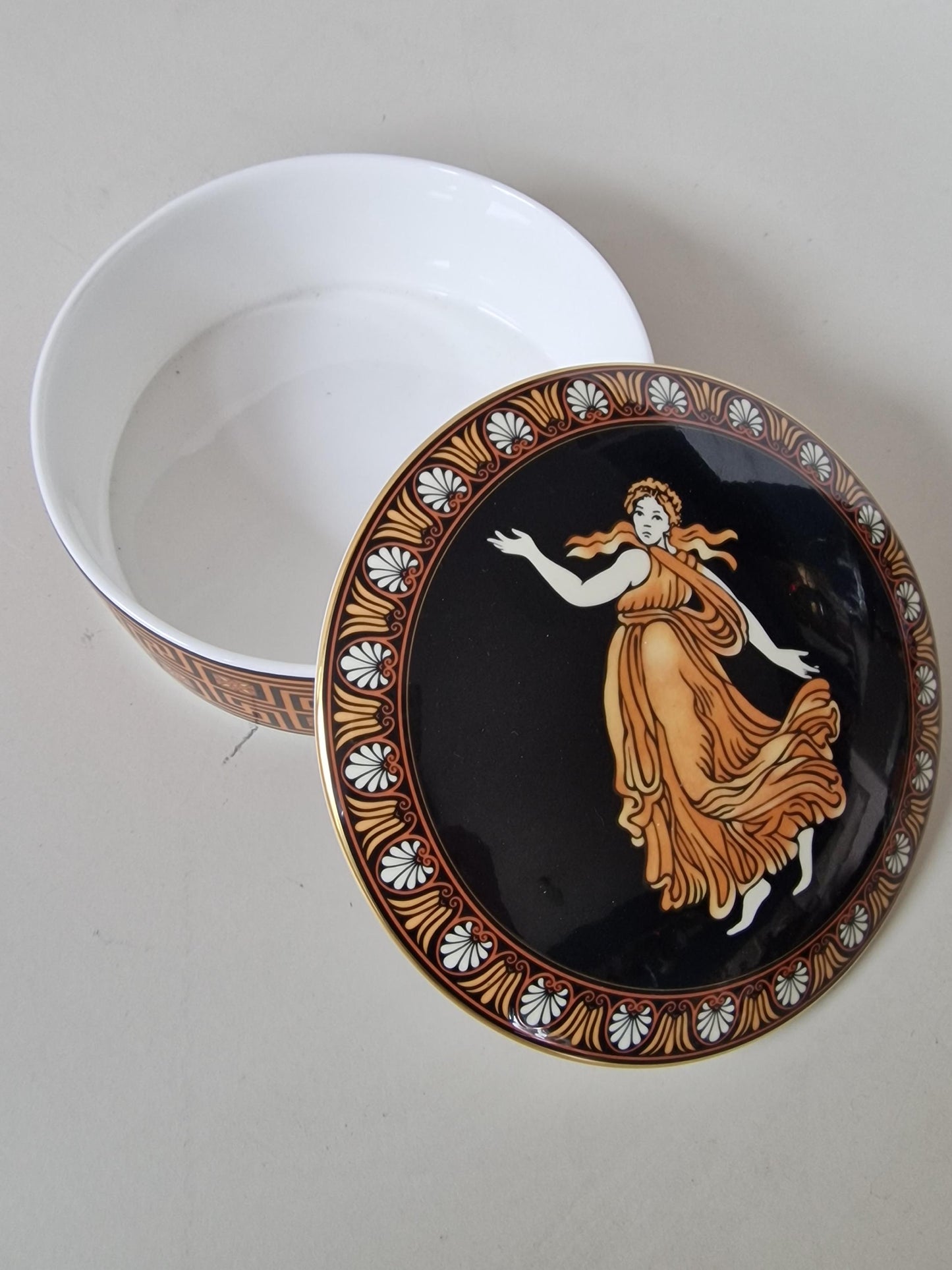 Wedgwood Etruscan Dance Jar, 1995 Limited Edition Trinket Box