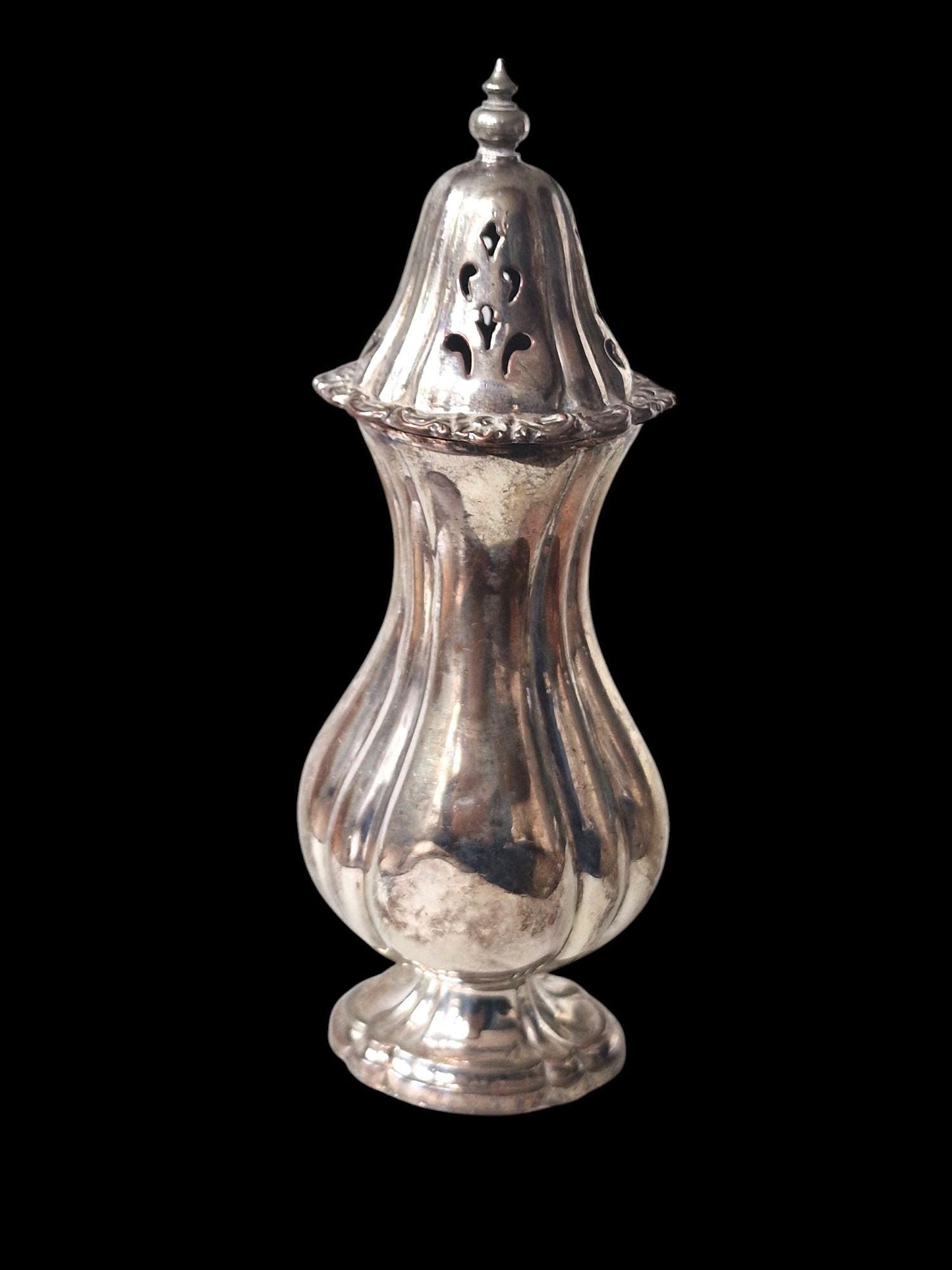 silvered antique british cacao strooier sprinkler spreader bus