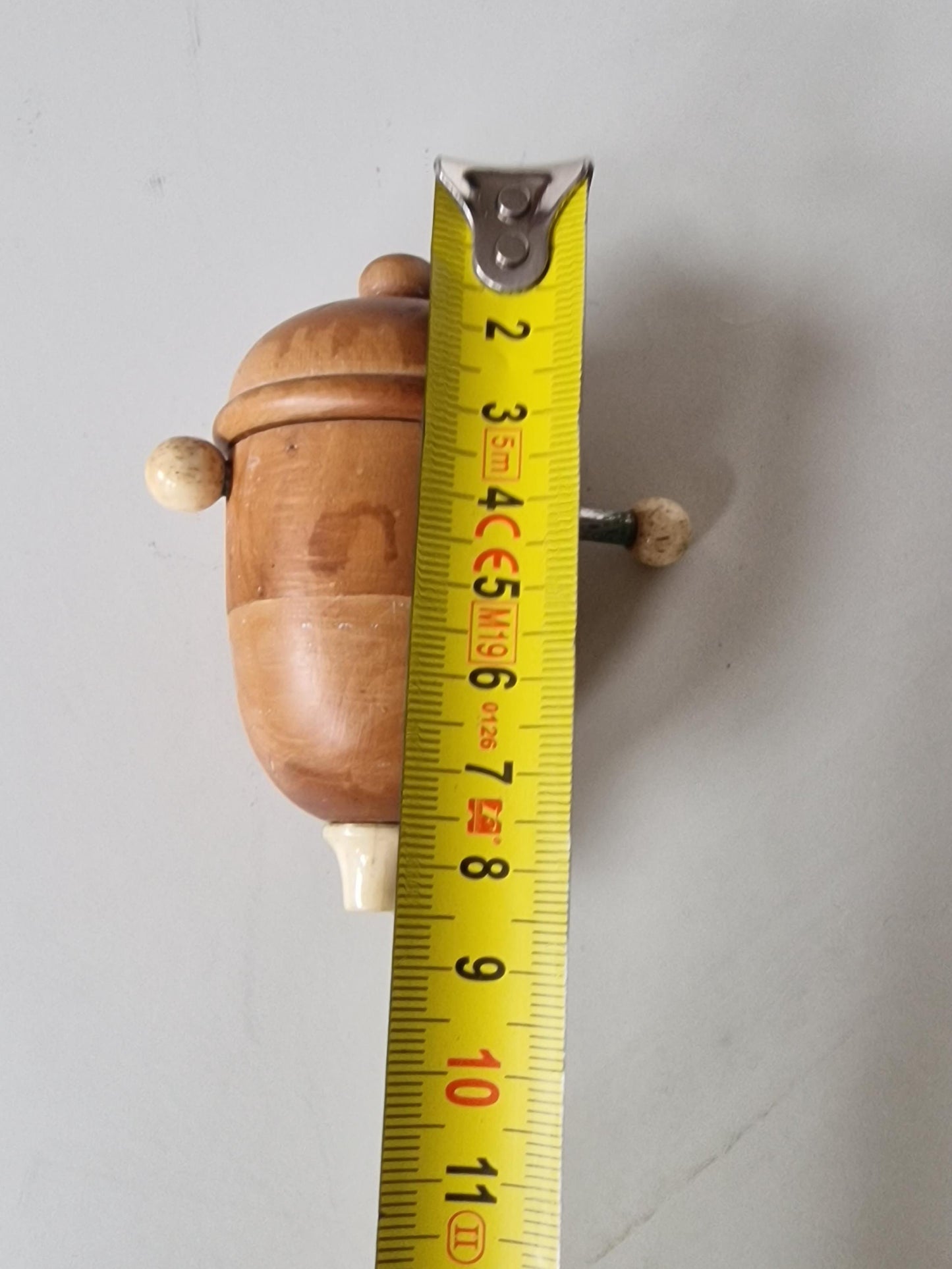 Antique Dutch Art Nouveau Butler Bell with Push Button