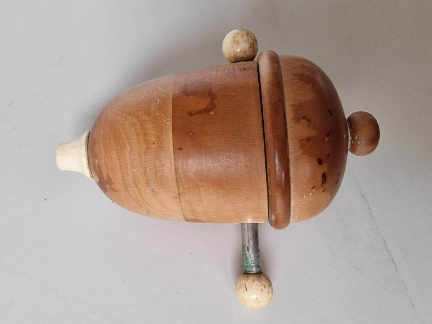 Antique Dutch Art Nouveau Butler Bell with Push Button