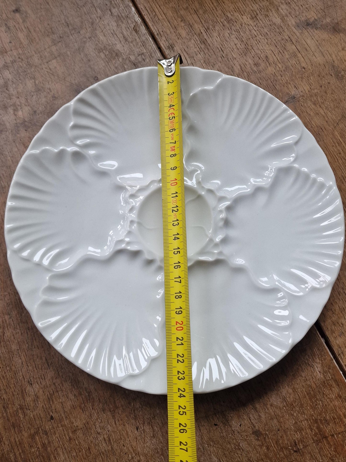 Bayreuth Bavaria Porcelain Oyster Plates – Set of 10