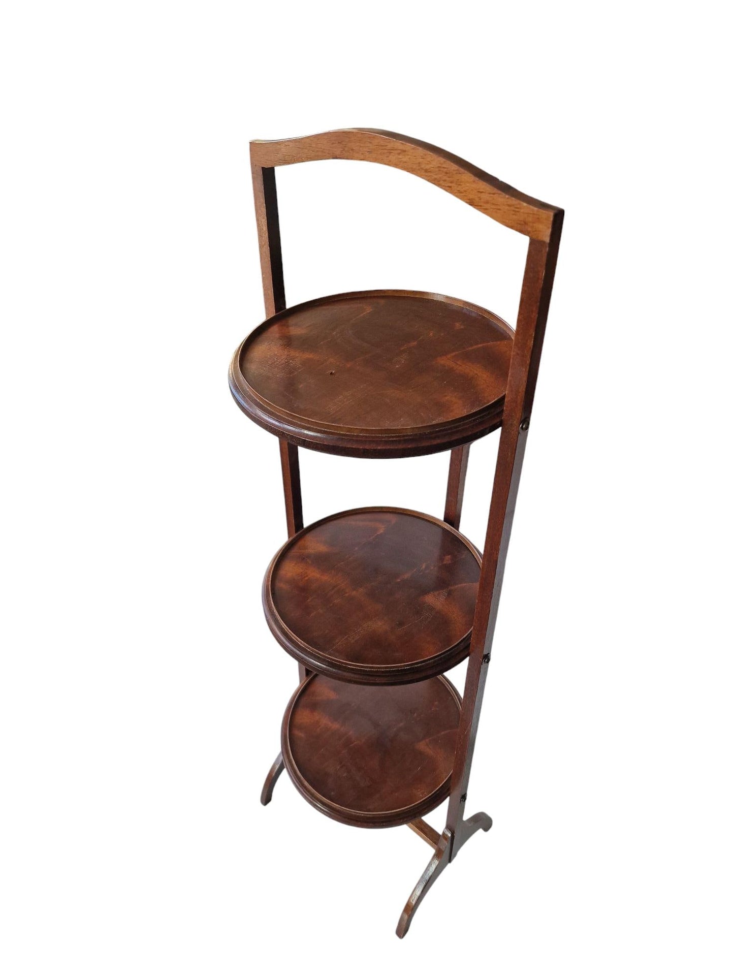 Mahogany 3-Tier Cake Stand, English High Tea Server