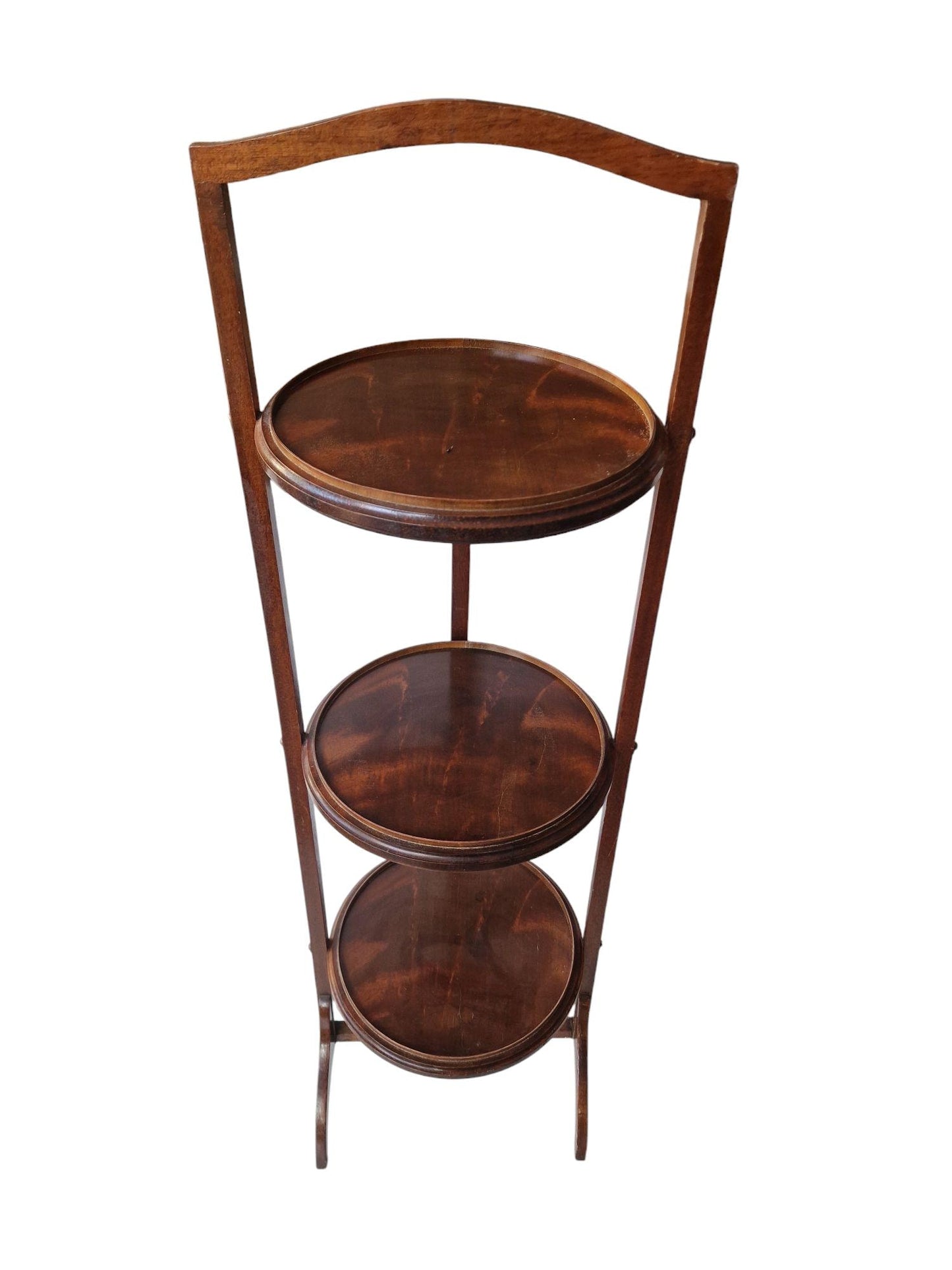 Mahogany 3-Tier Cake Stand, English High Tea Server