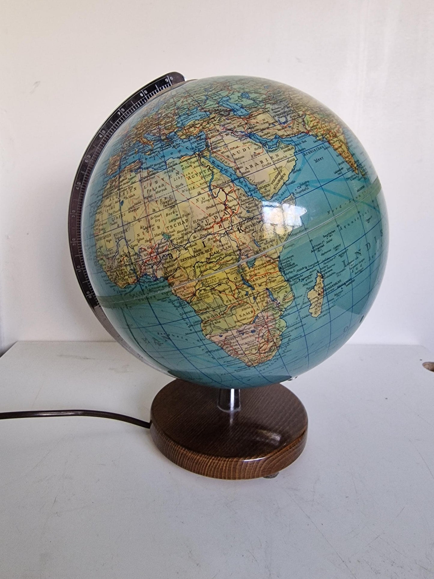 Paul Oestergaard KG - globe  aardbol Columbus DUPLEX, verlichting lamp