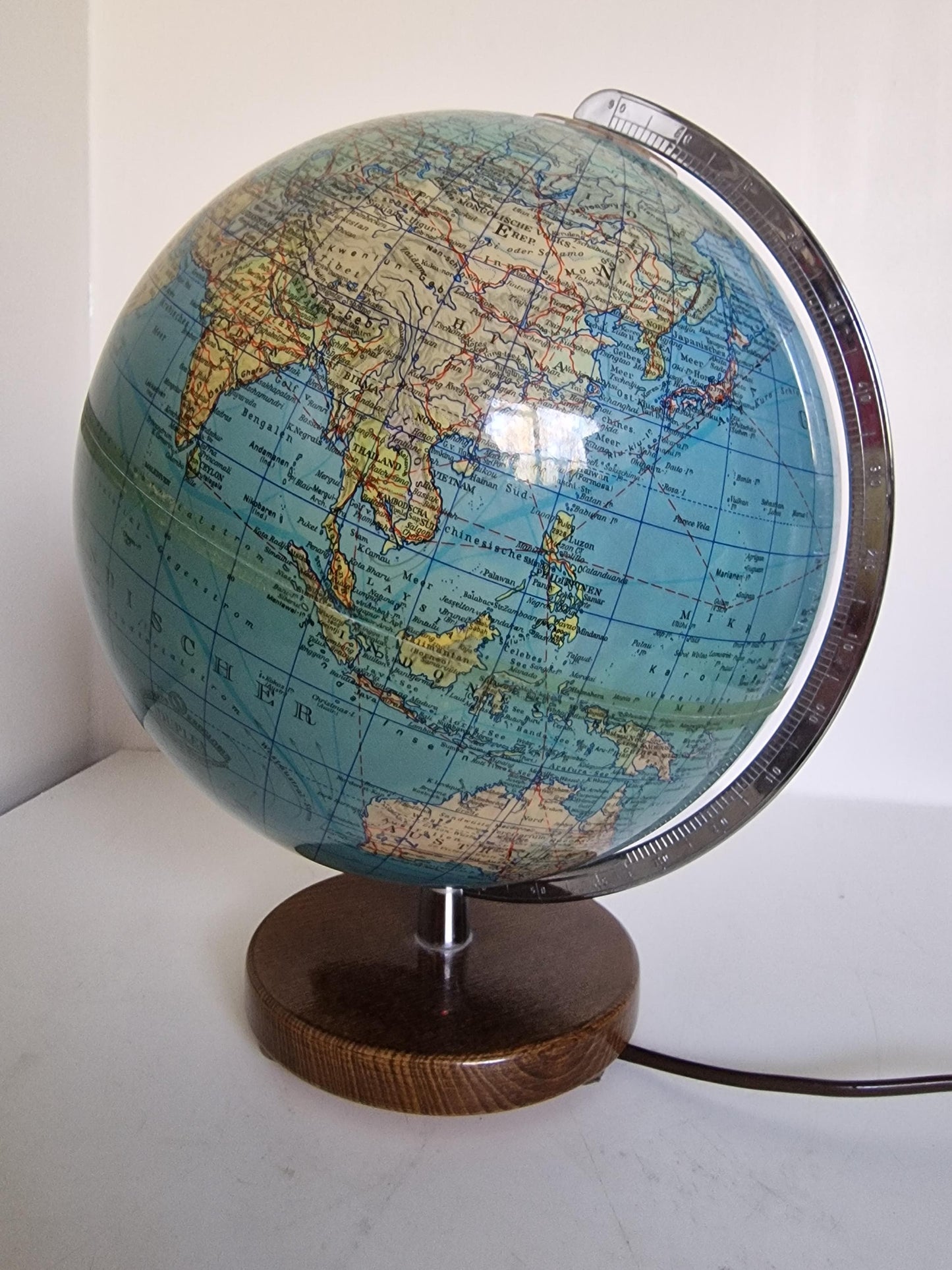 Paul Oestergaard KG - globe  aardbol Columbus DUPLEX, verlichting lamp