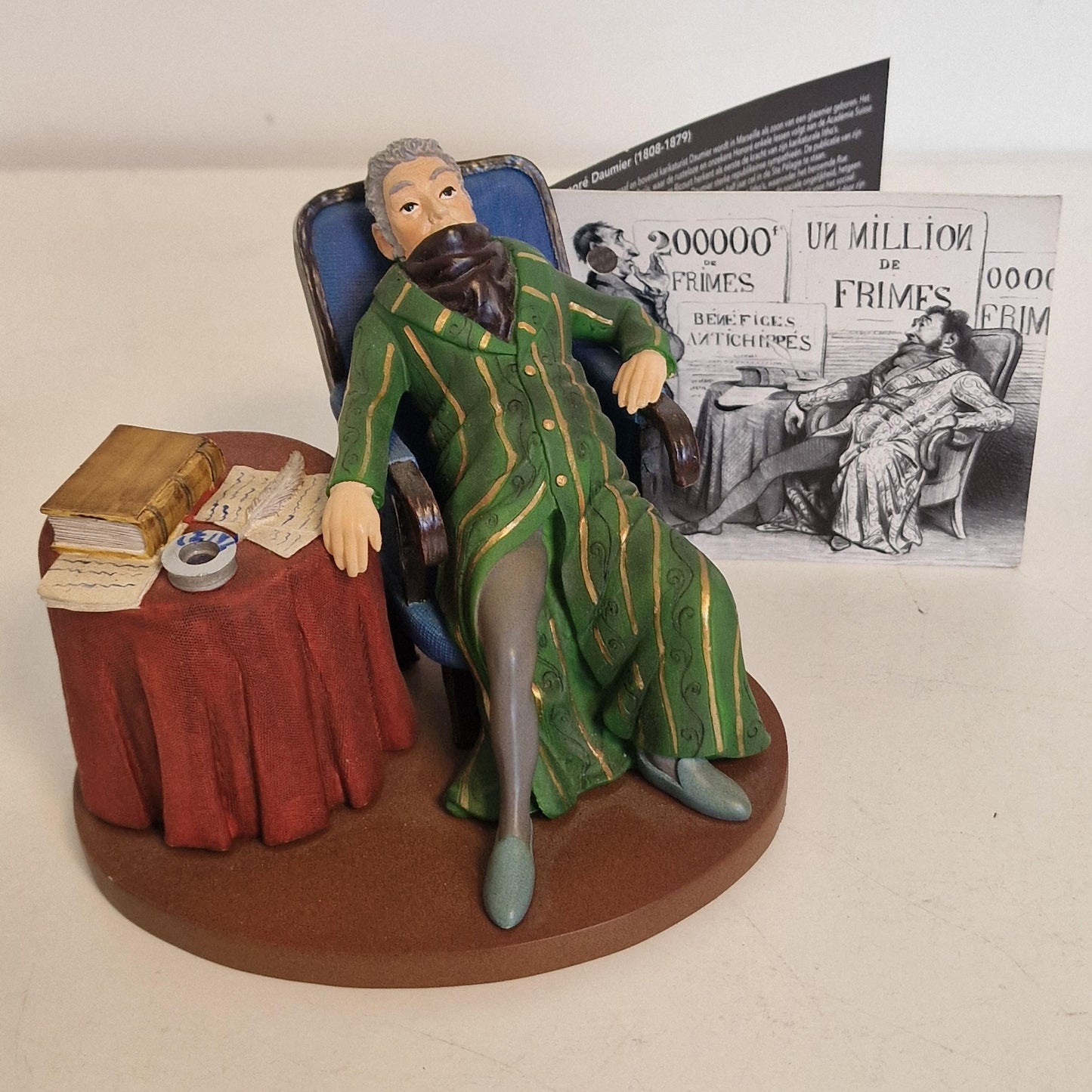 Honoré Daumier "Notary" Figurine – Parastone Museum Collectible, mouseion
