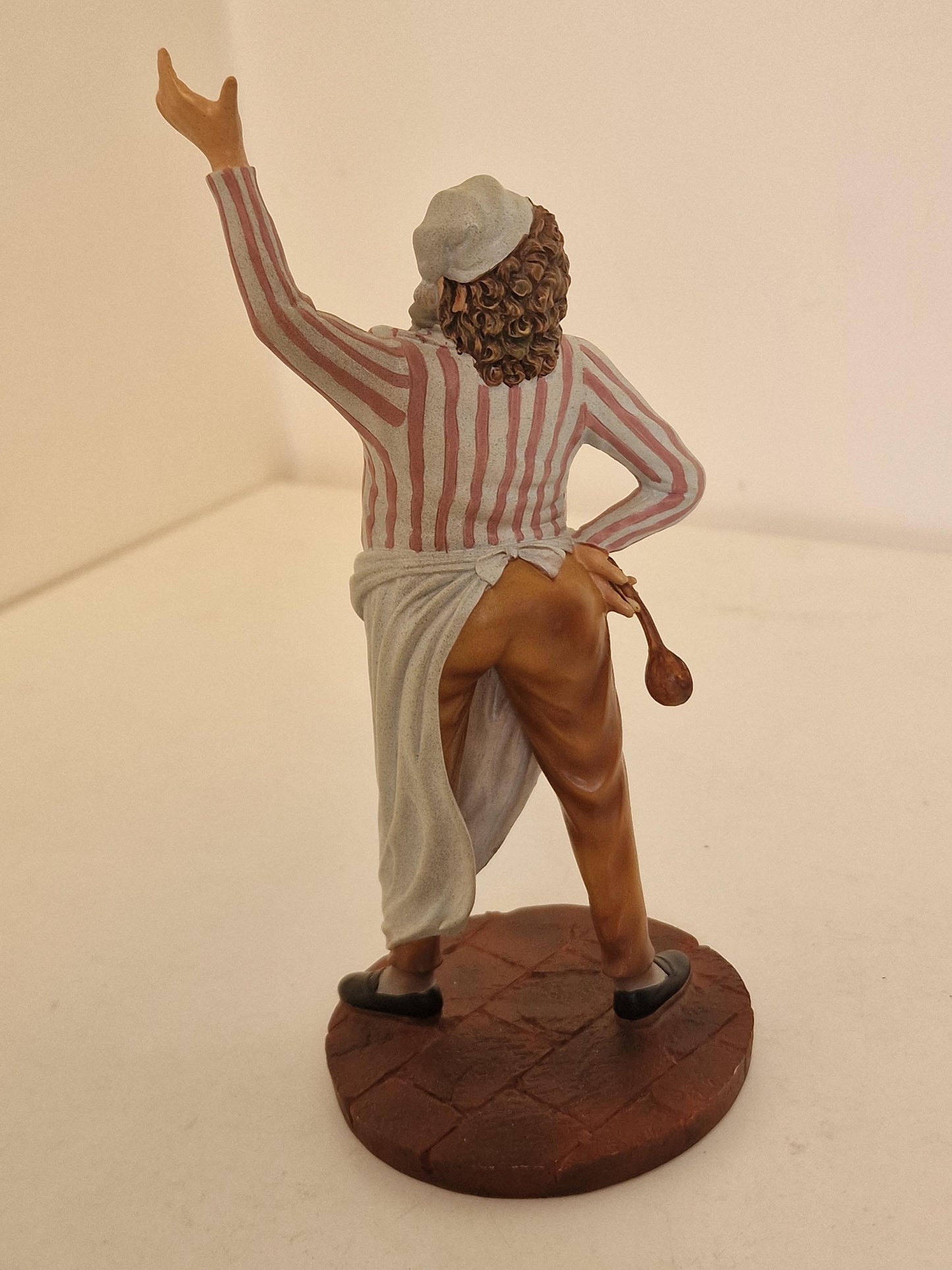 the Cook - Honoré Daumier Chef Figurine – Hand-Painted Polystone, Limited Edition, mouseion