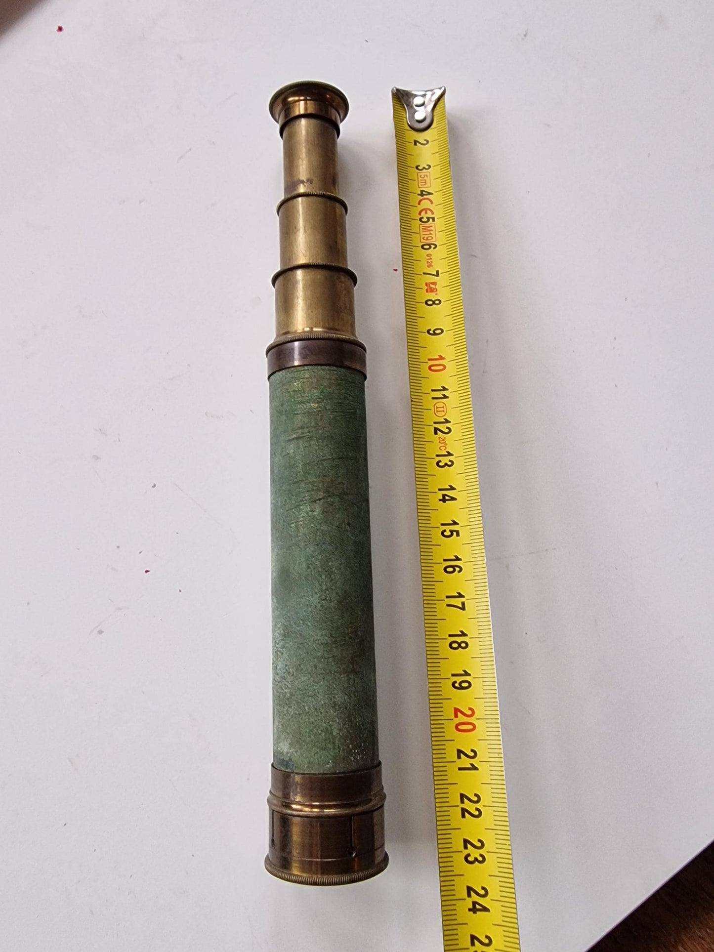 scheepskijker 19e eeuw, antieke originele scheepskijker