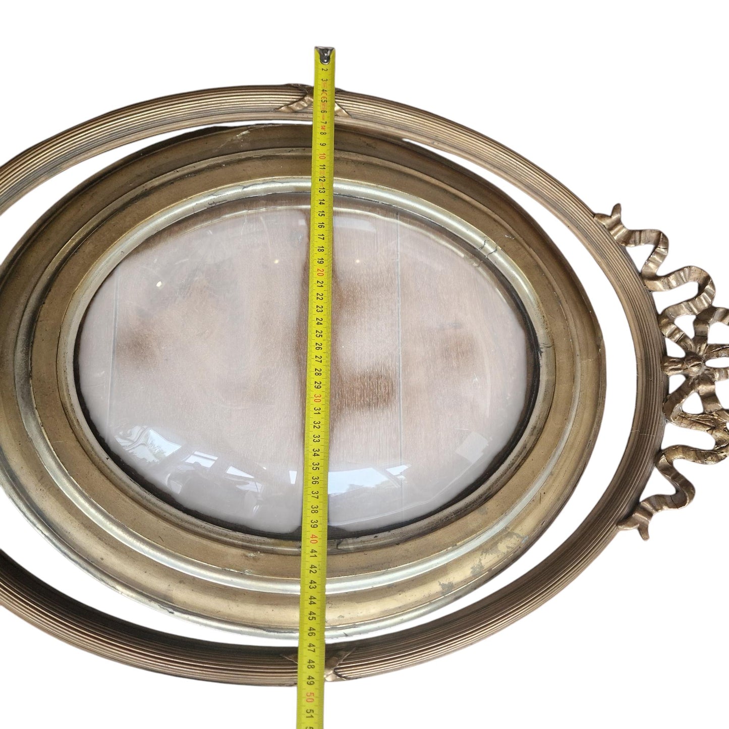 Antique French Oval Picture Frames - Gilt Plaster, Circa 1875 Set