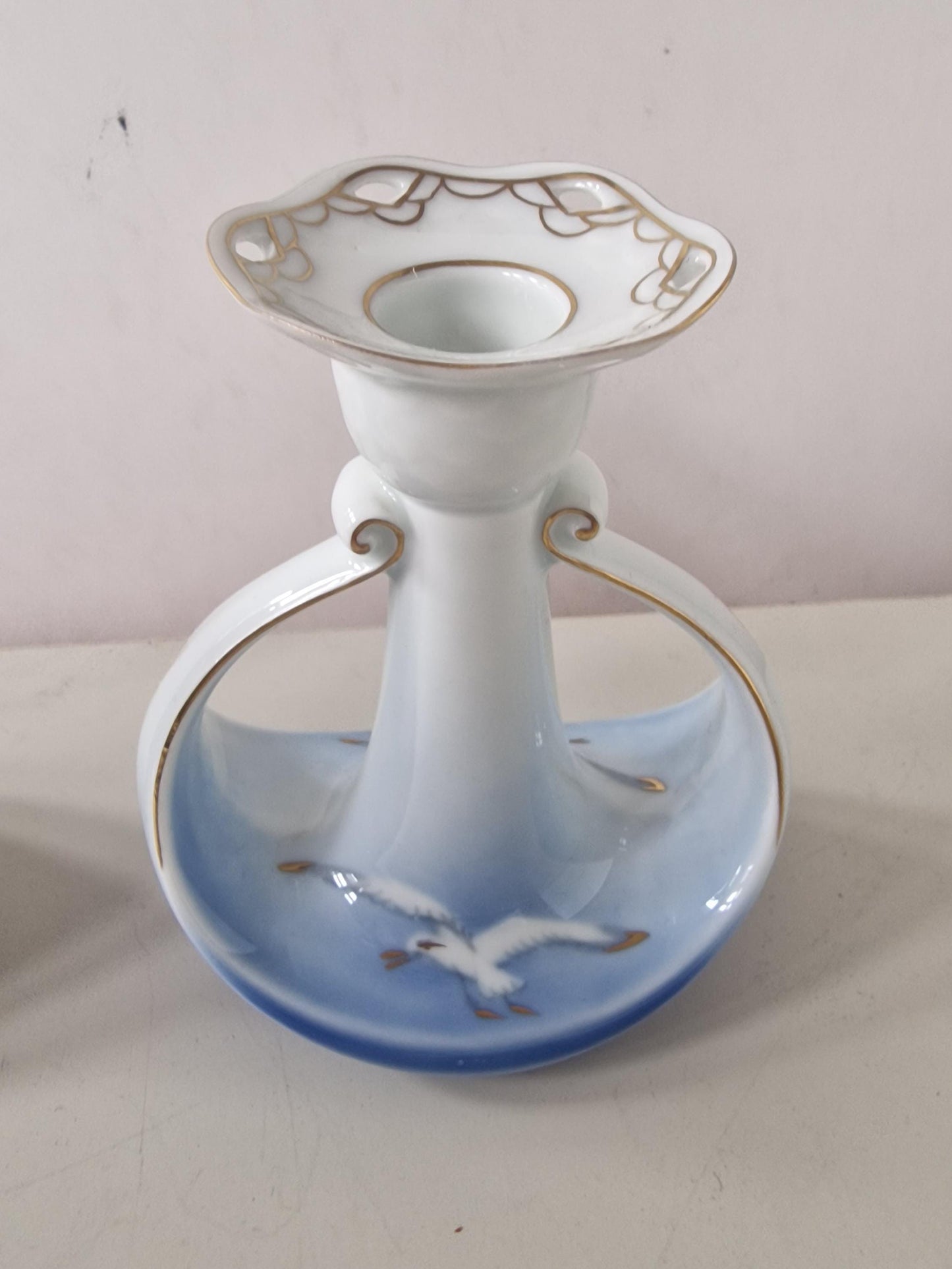 Bing & Grondahl Seagull Candlestick Holders, Danish Design Set b g royal copenhagen mage