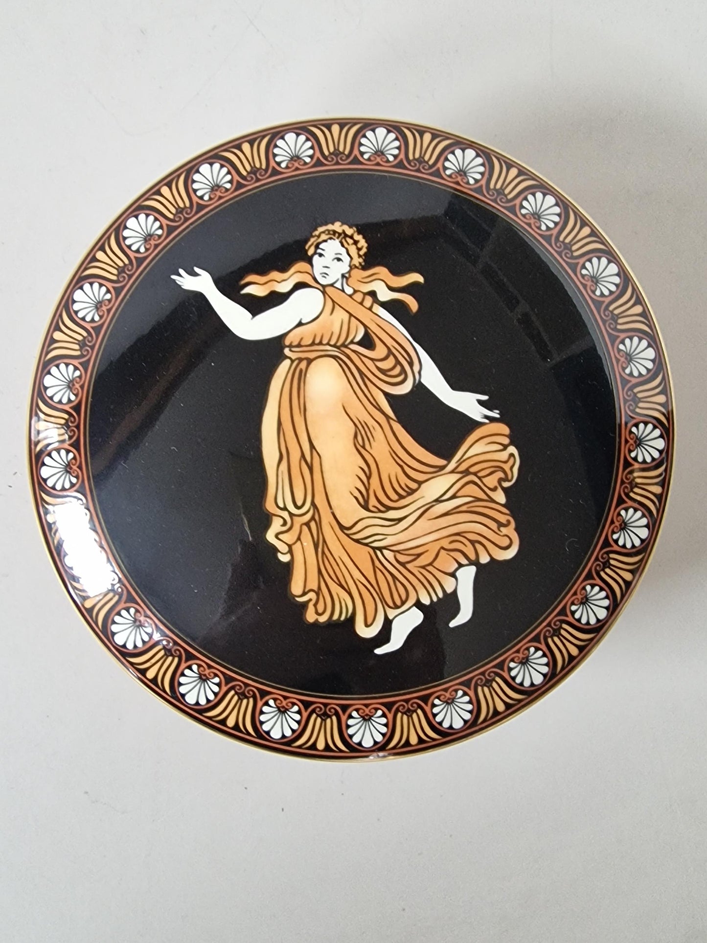 Wedgwood Etruscan Dance Jar, 1995 Limited Edition Trinket Box