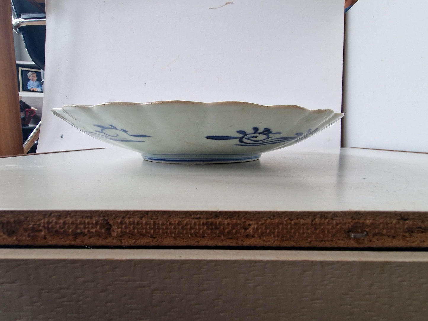 Antique Chinese Porcelain Plate Set, Floral Imari, 19th Century