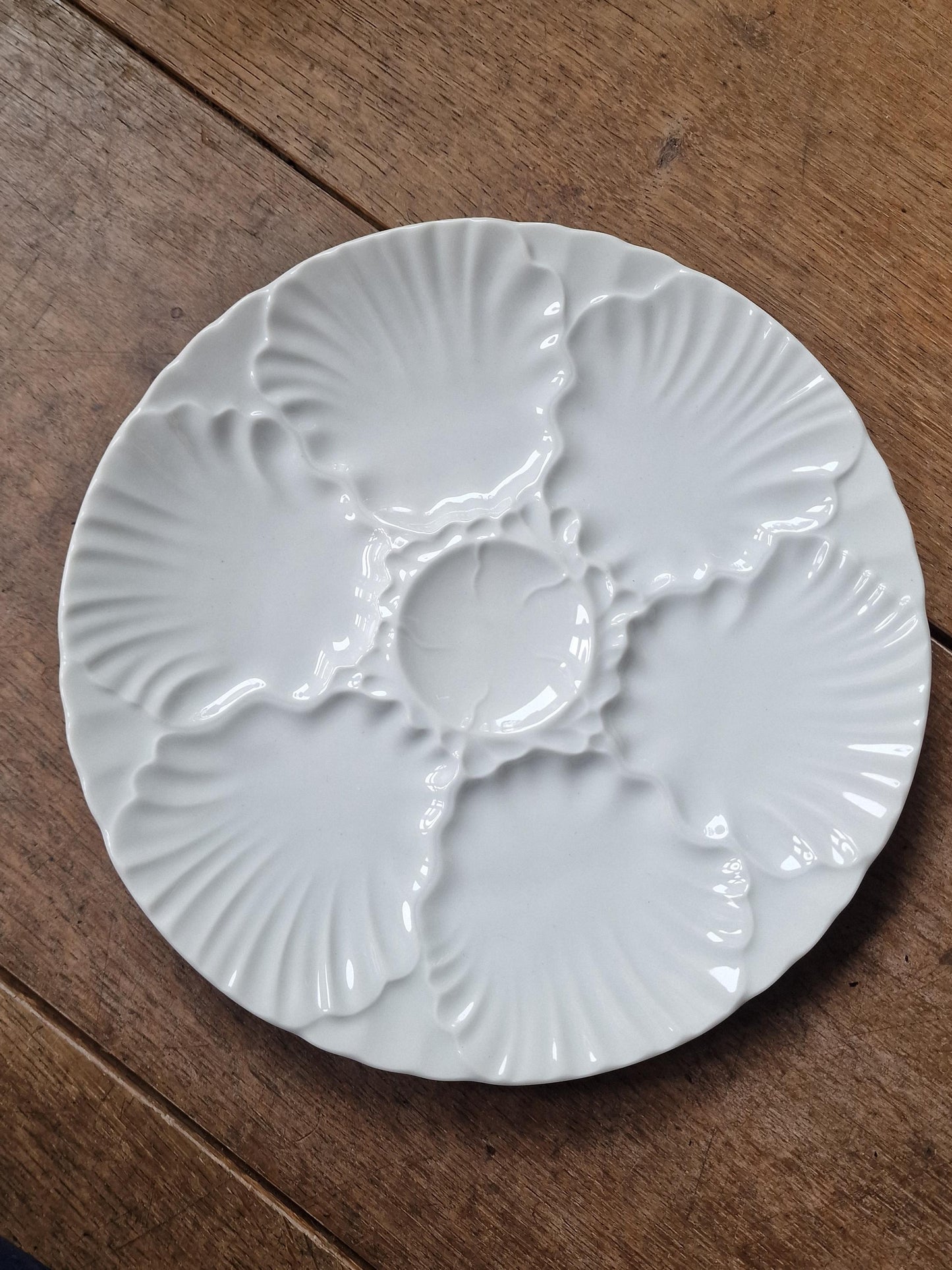Bayreuth Bavaria Porcelain Oyster Plates – Set of 10