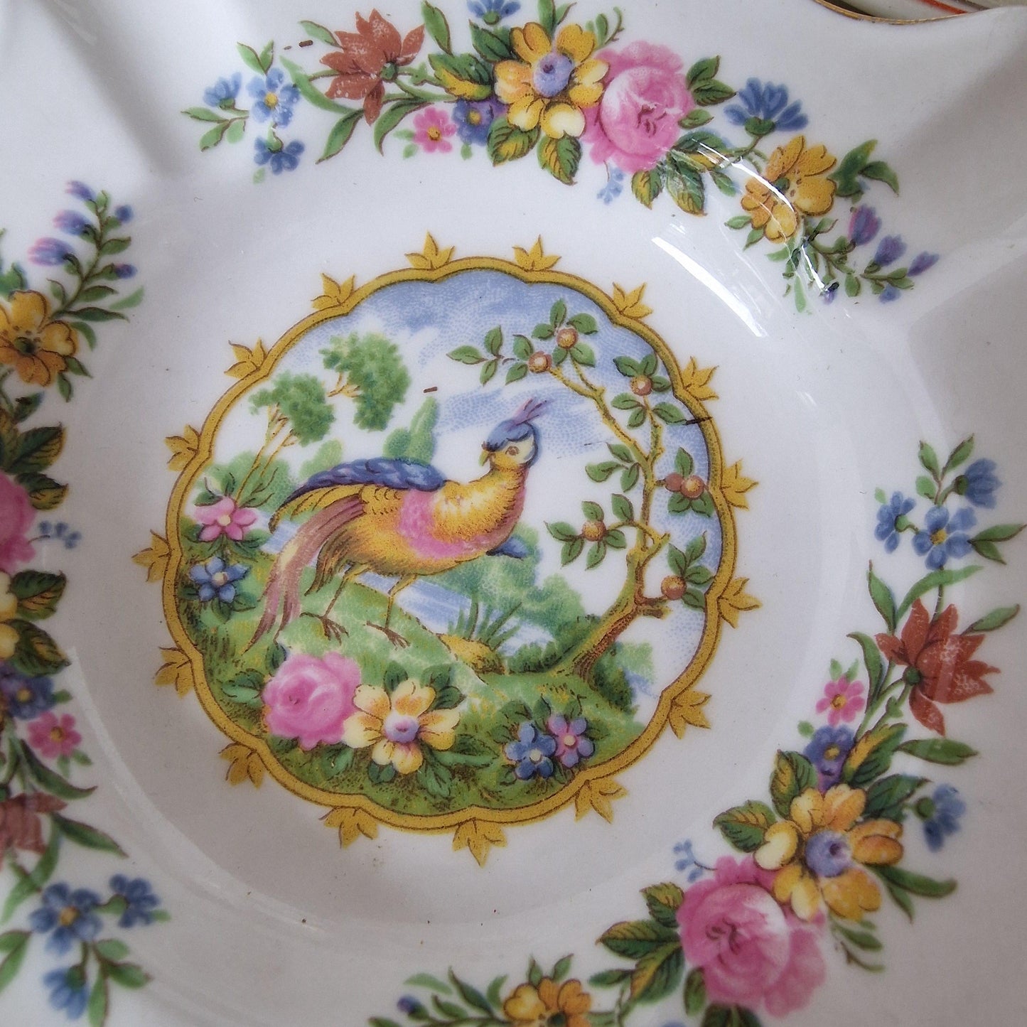 Vintage European Porcelain Tea Set, 34 Piece, Bing & Grondahl, Wedgwood, Royal Albert
