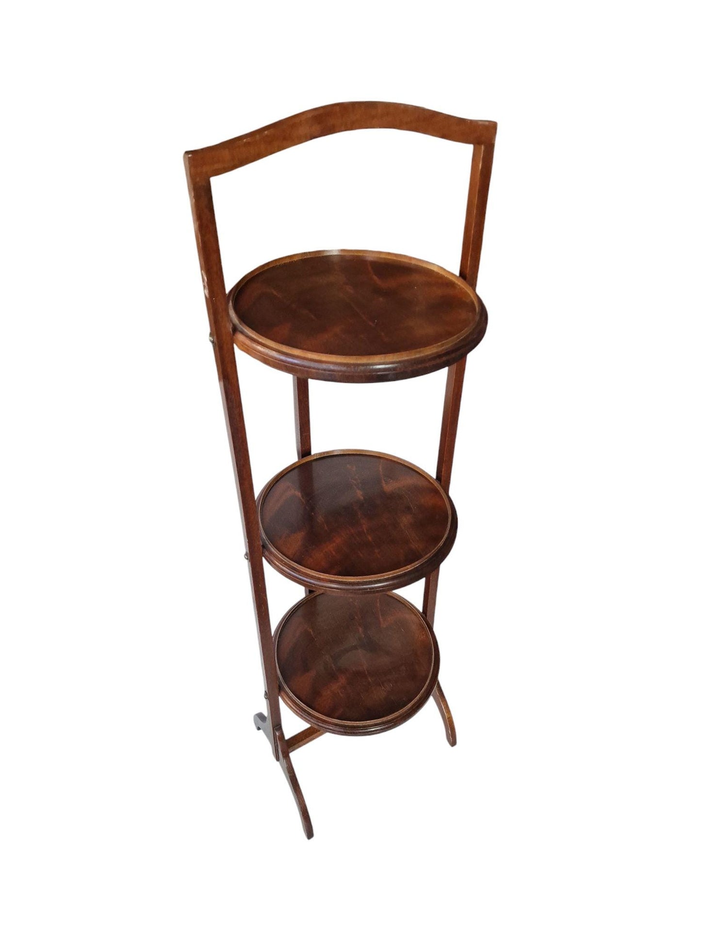 Mahogany 3-Tier Cake Stand, English High Tea Server