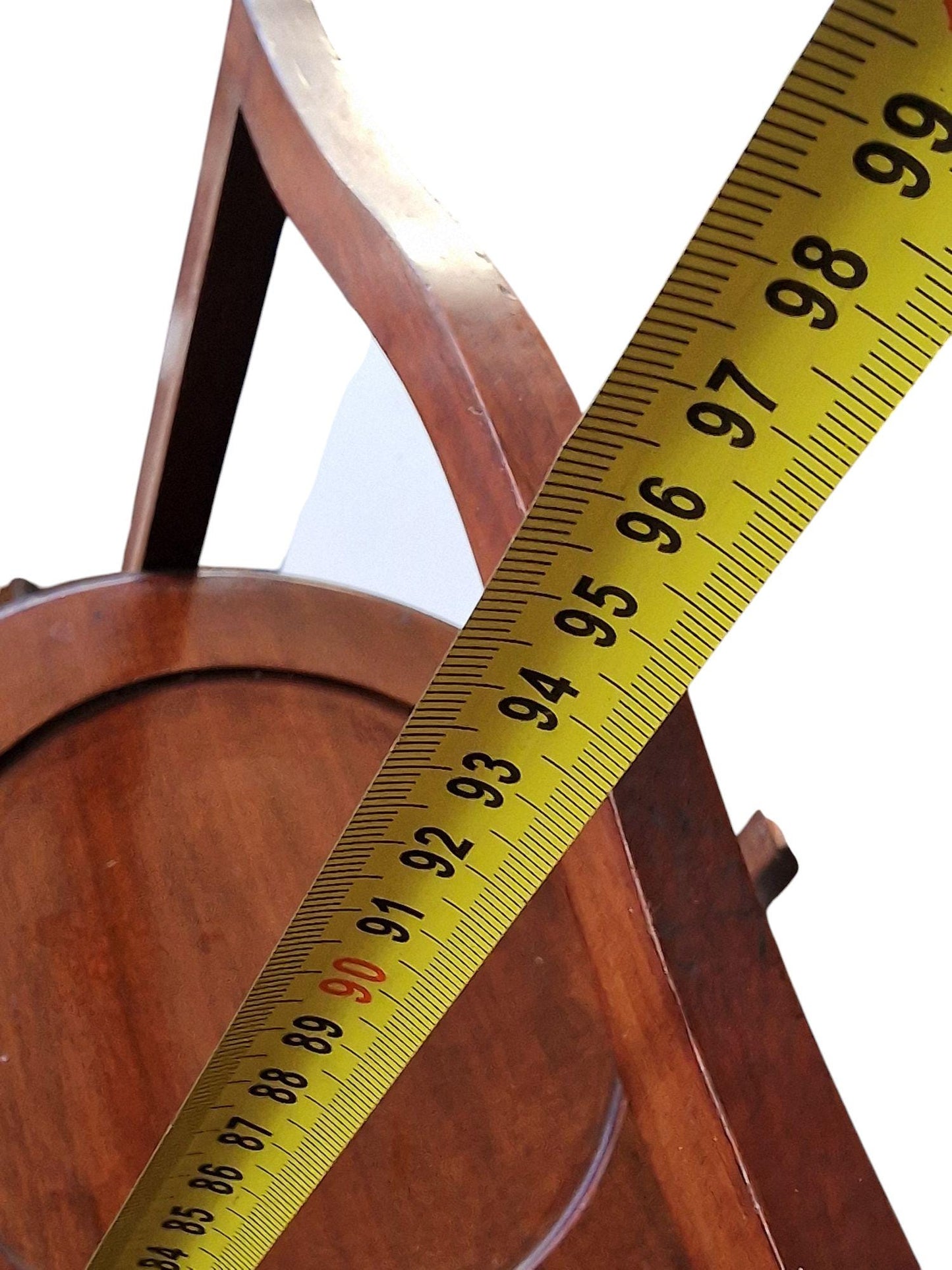 Mahogany Cake Stand, 19th Century British High Tea Server