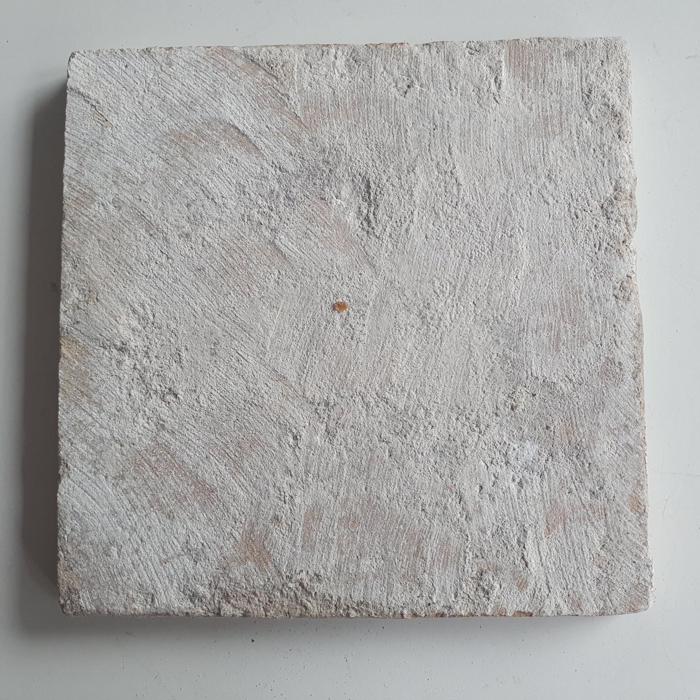 Antique Dutch circle Tile - wan-li cirkel - Dated around 1660, wan-li corner with wolf